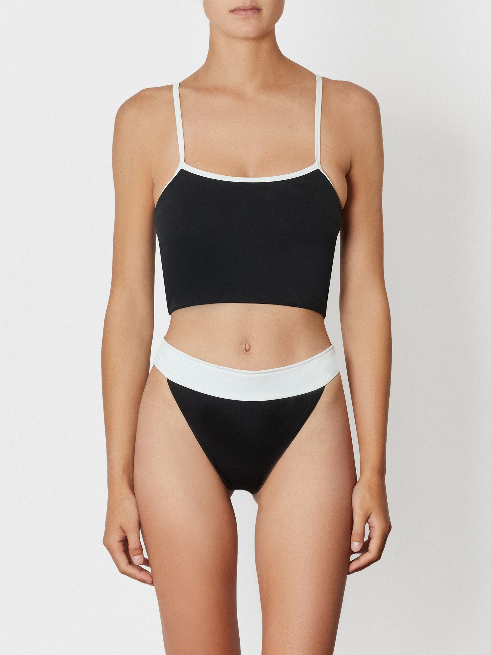 The Contour Bikini Briefs in Black & White