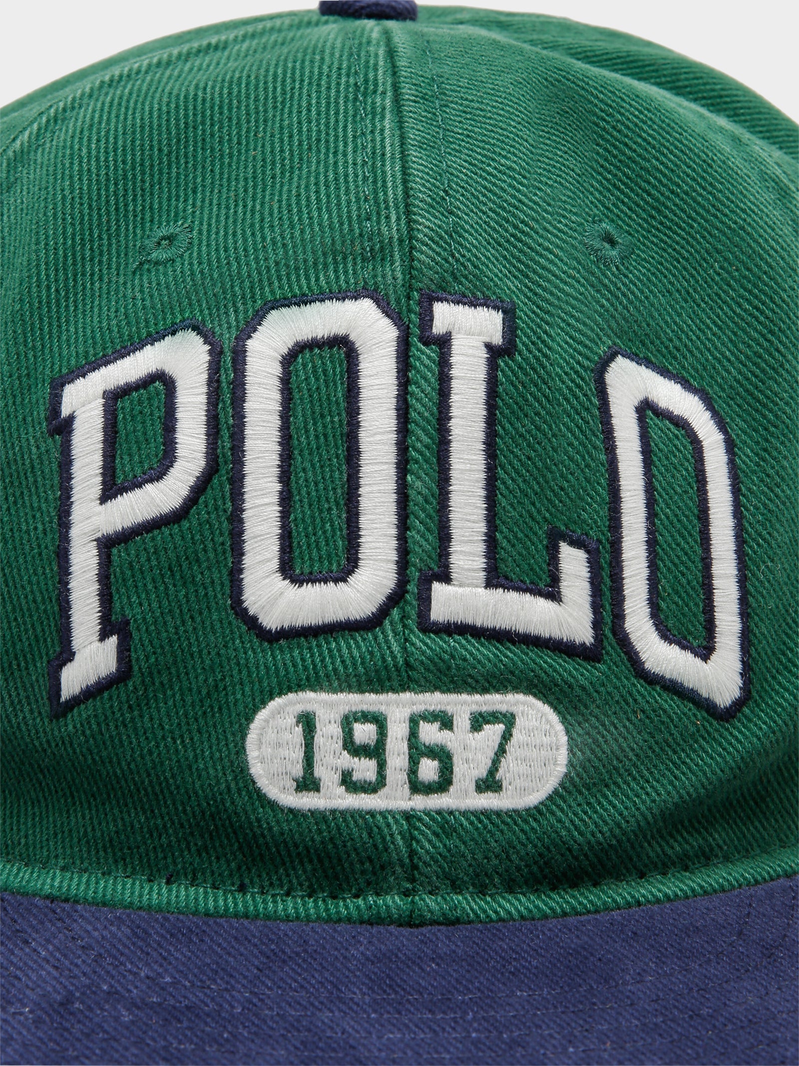 Authentic Baseball Cap in Green