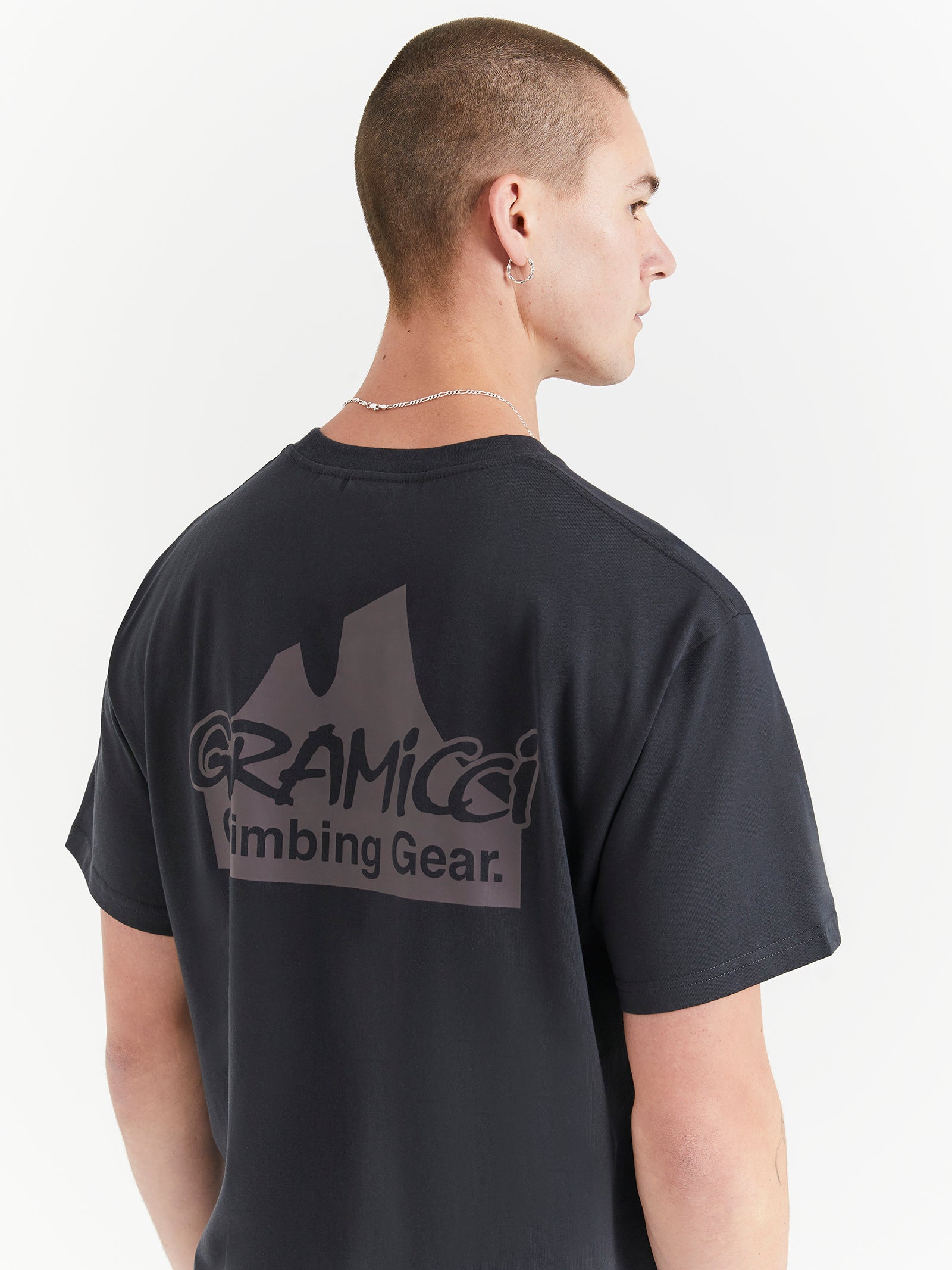 Climbing Gear T-Shirt in Vintage Black