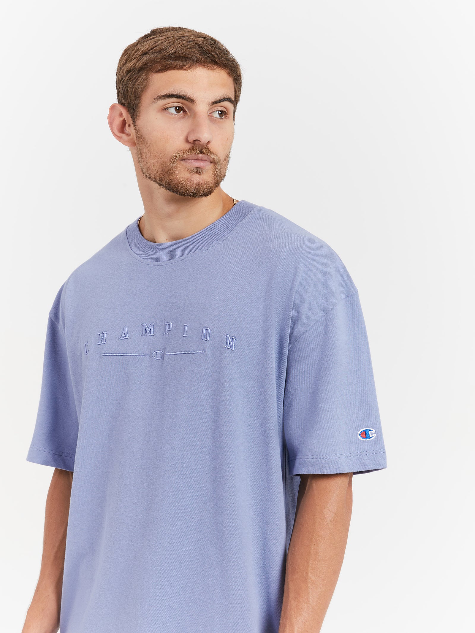 Heritage 2K Logo T-Shirt in Light Purple