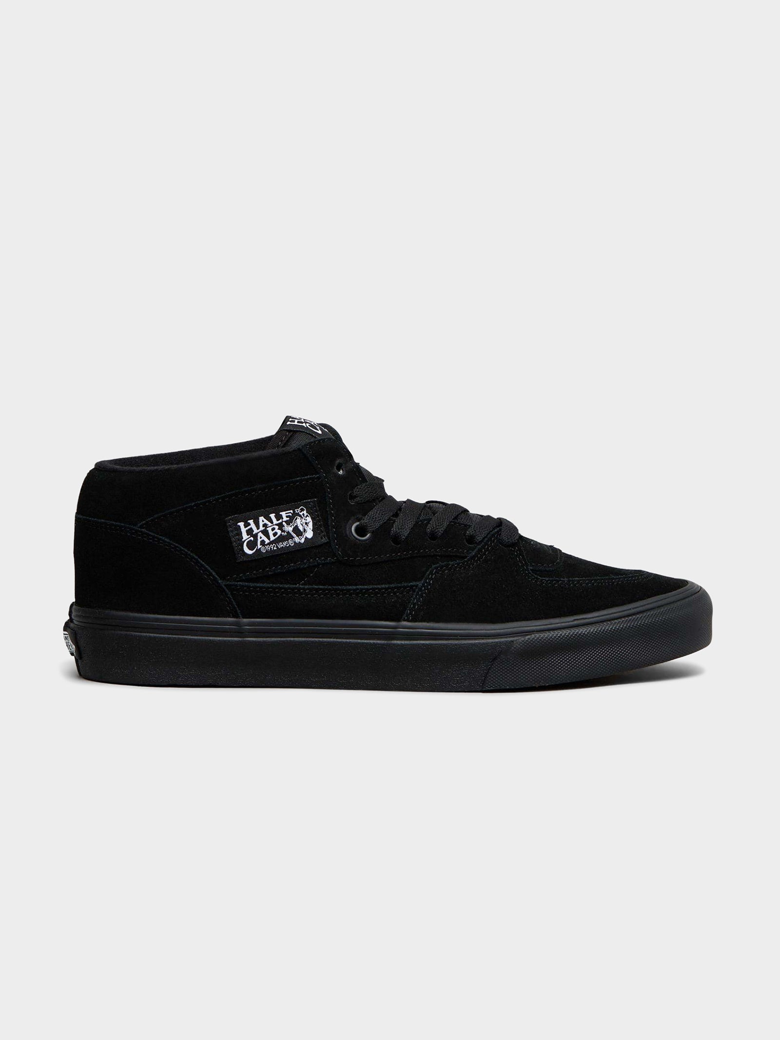 Mens Half Cab Sneakers in Black