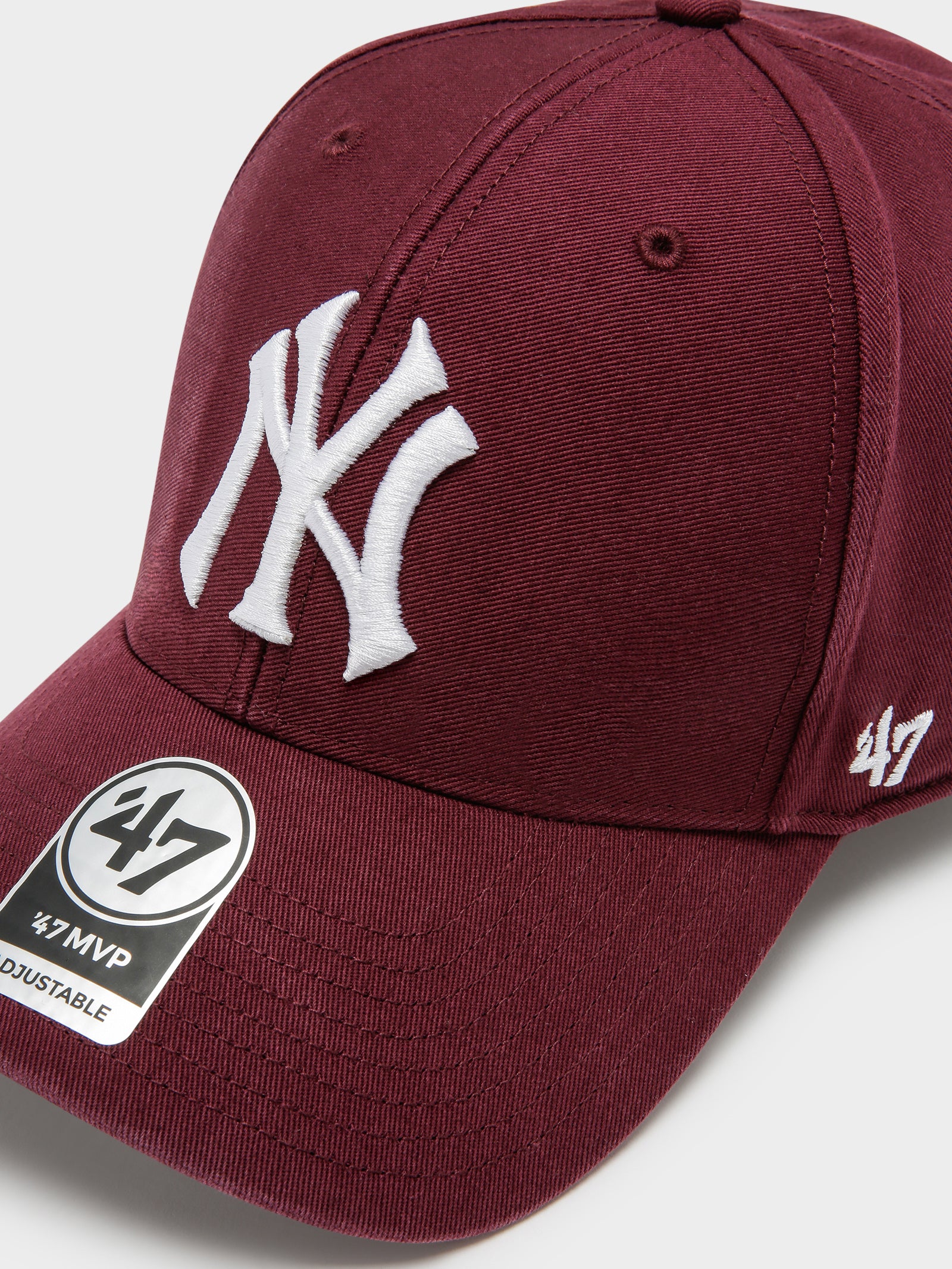 New York Yankees Cap in Maroon