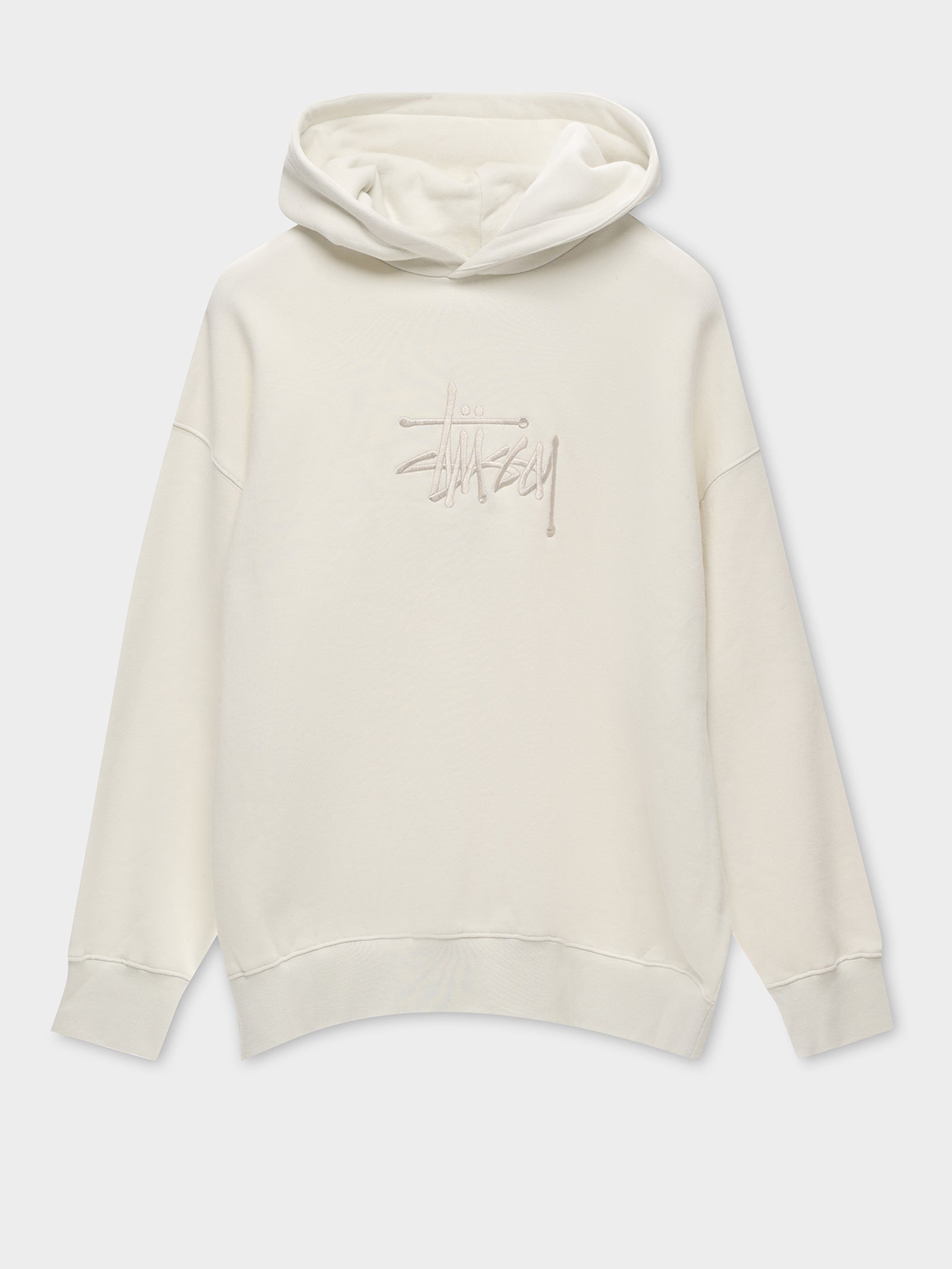 Graffiti Embroidered Oversized Hood