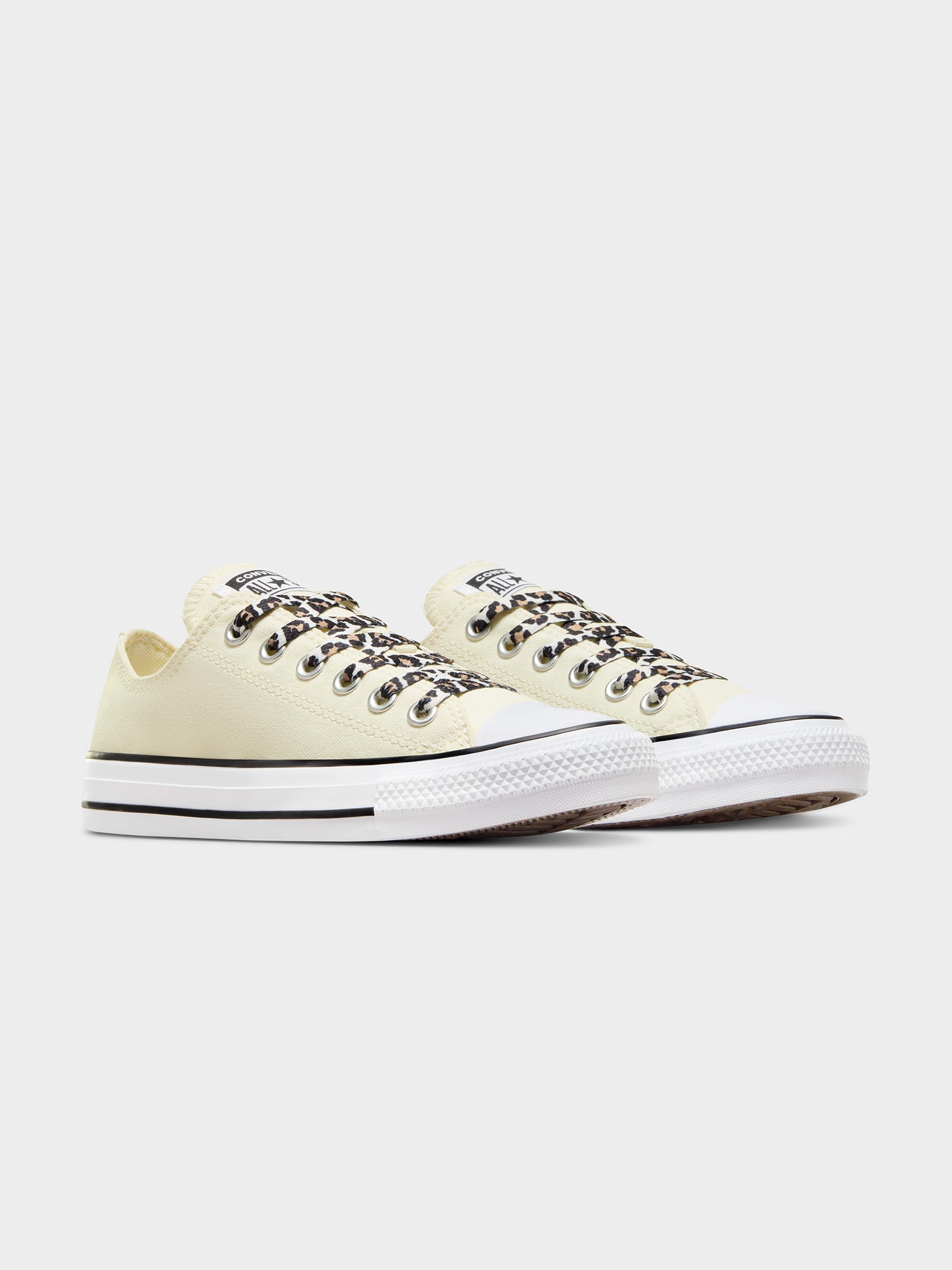 Womens Chuck Taylor All Star Sneakers in Egret, Black & Epic Dune