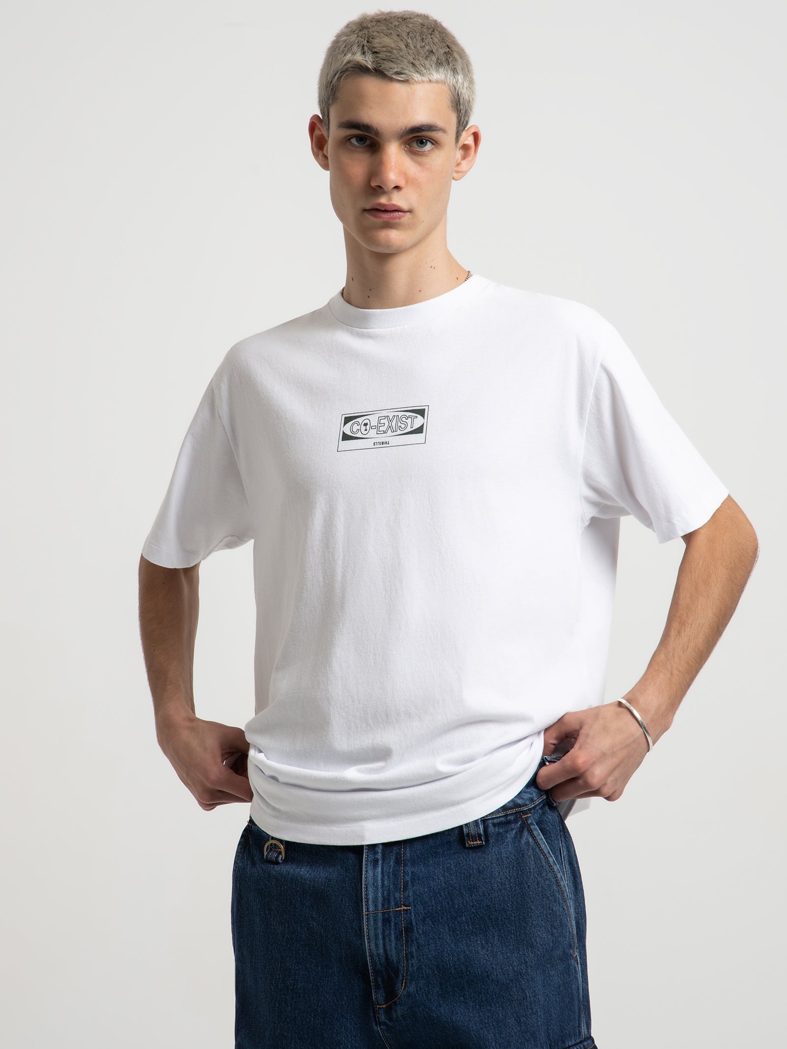 Paradox Merch Fit T-Shirt in White