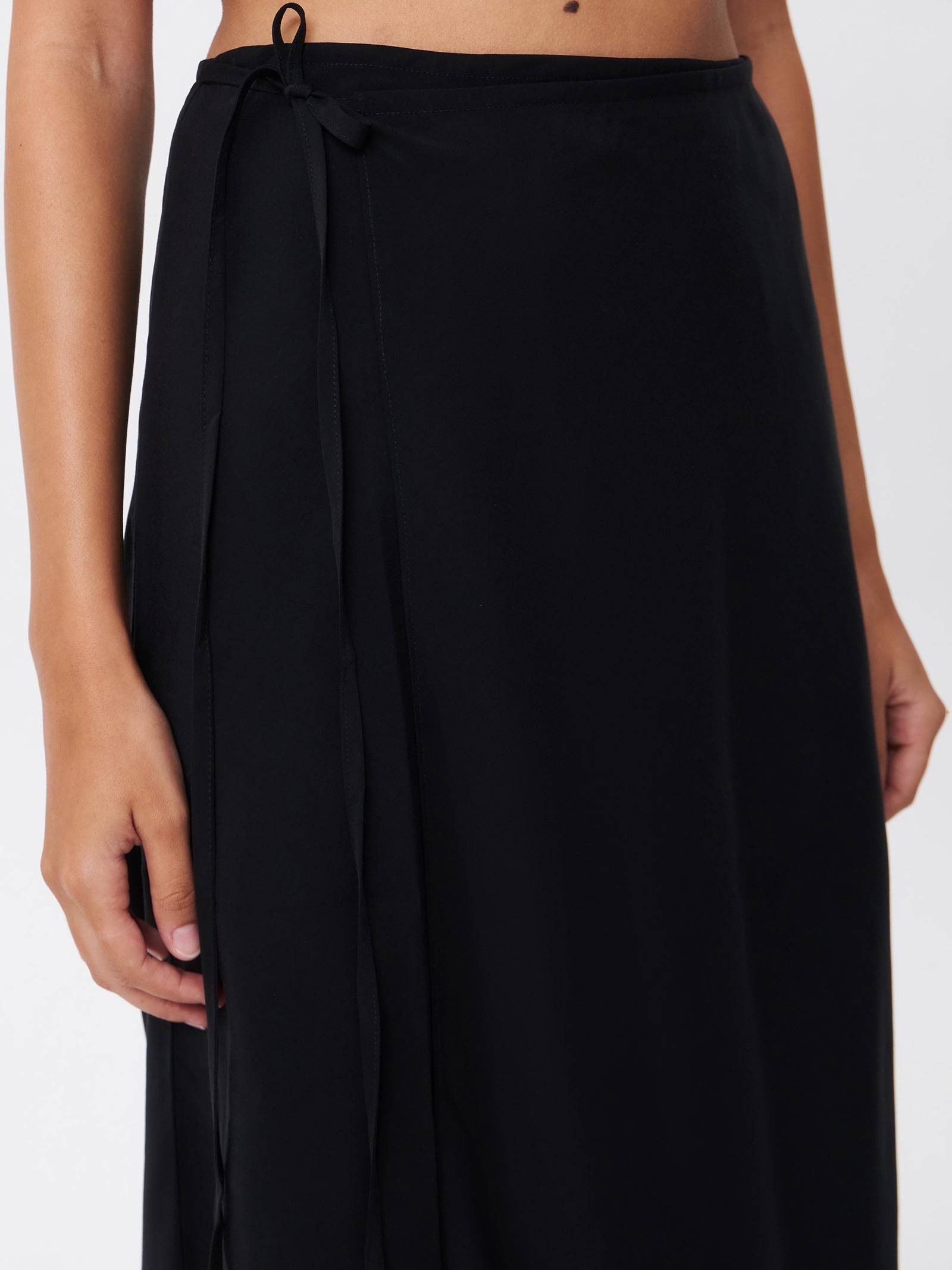 Meg Wrap Midi Skirt