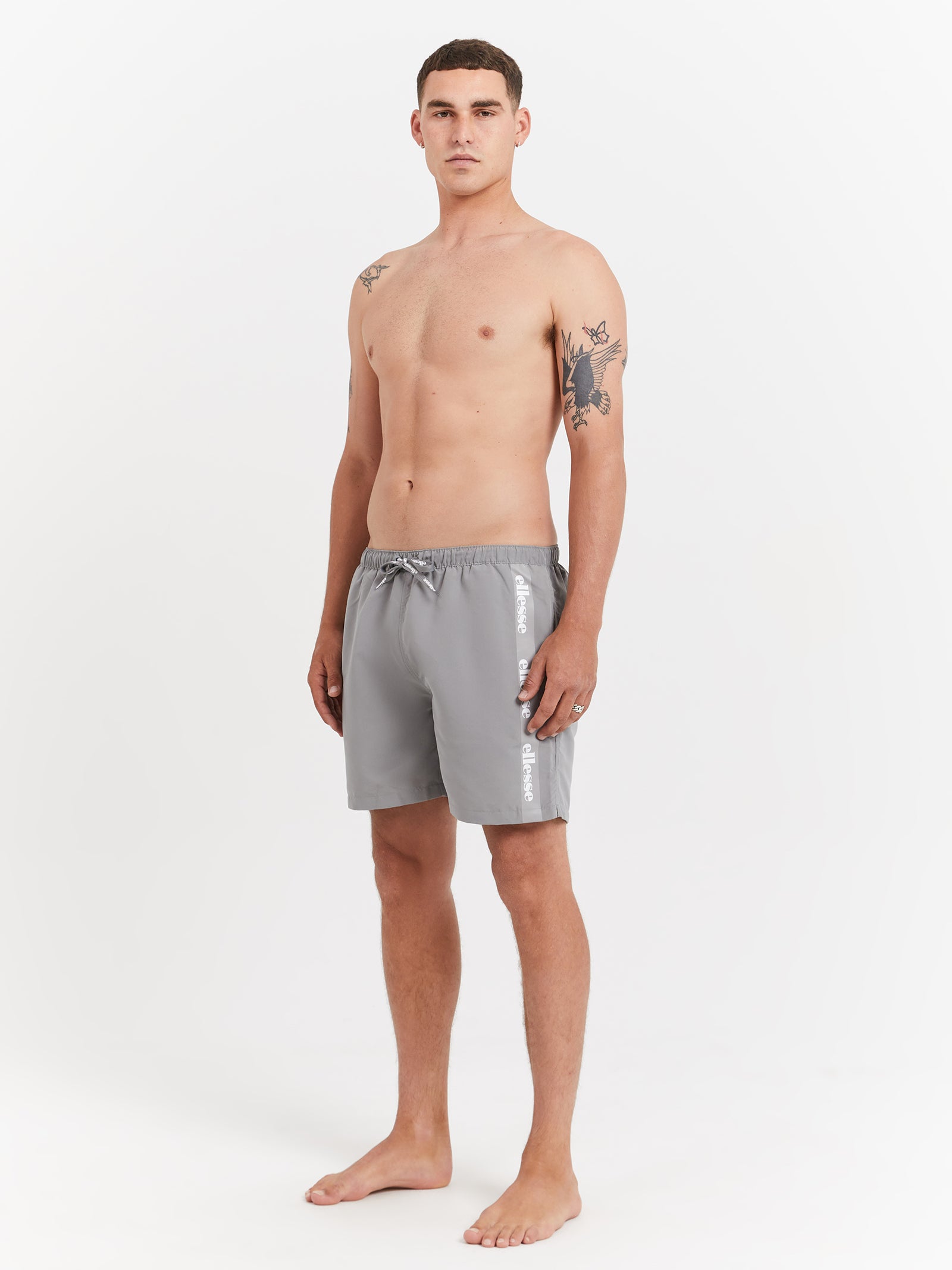 Scorfano Swim Shorts in Grey