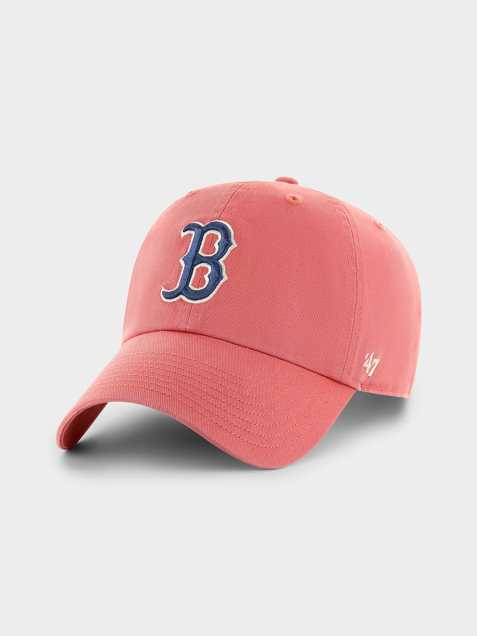 Boston Red Sox Base Runner Baseball Cap in Island Red