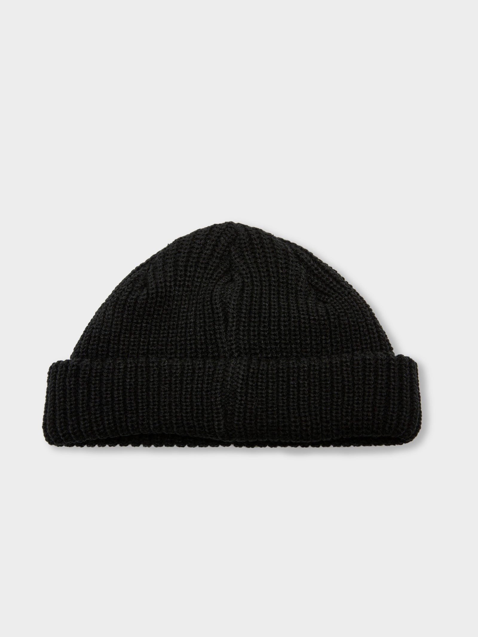 Minimal Thrills Beanie in Washed Black