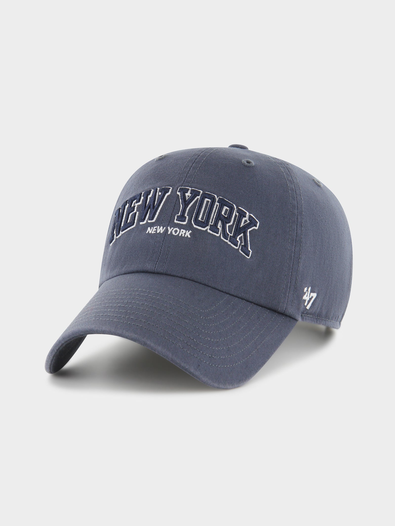 New York Yankees Script 47 Clean Up Cap