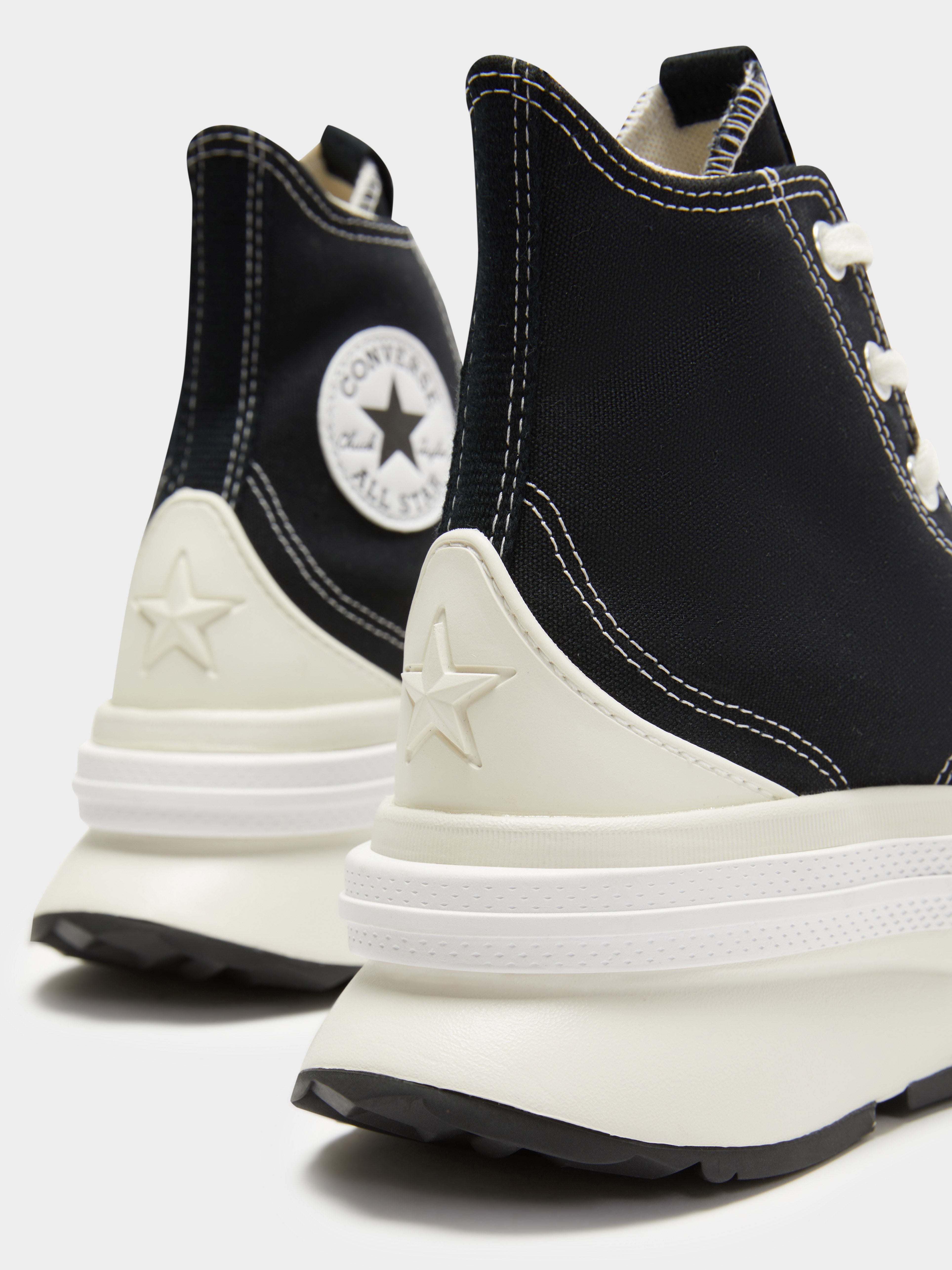 Unisex Converse Run Star Legacy CX Future Comfort High Top in Black & White