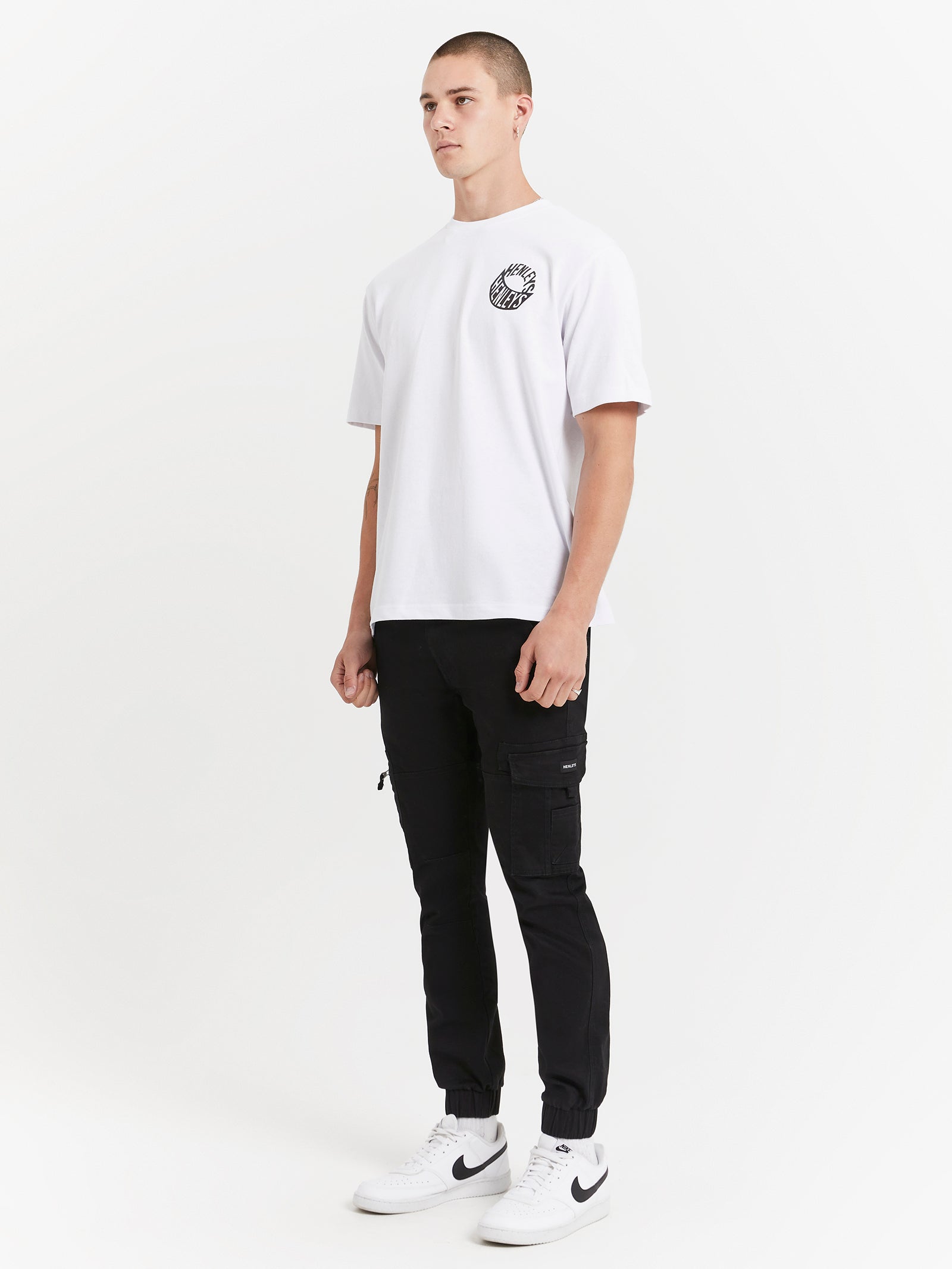 Rings Reflective T-Shirt in White