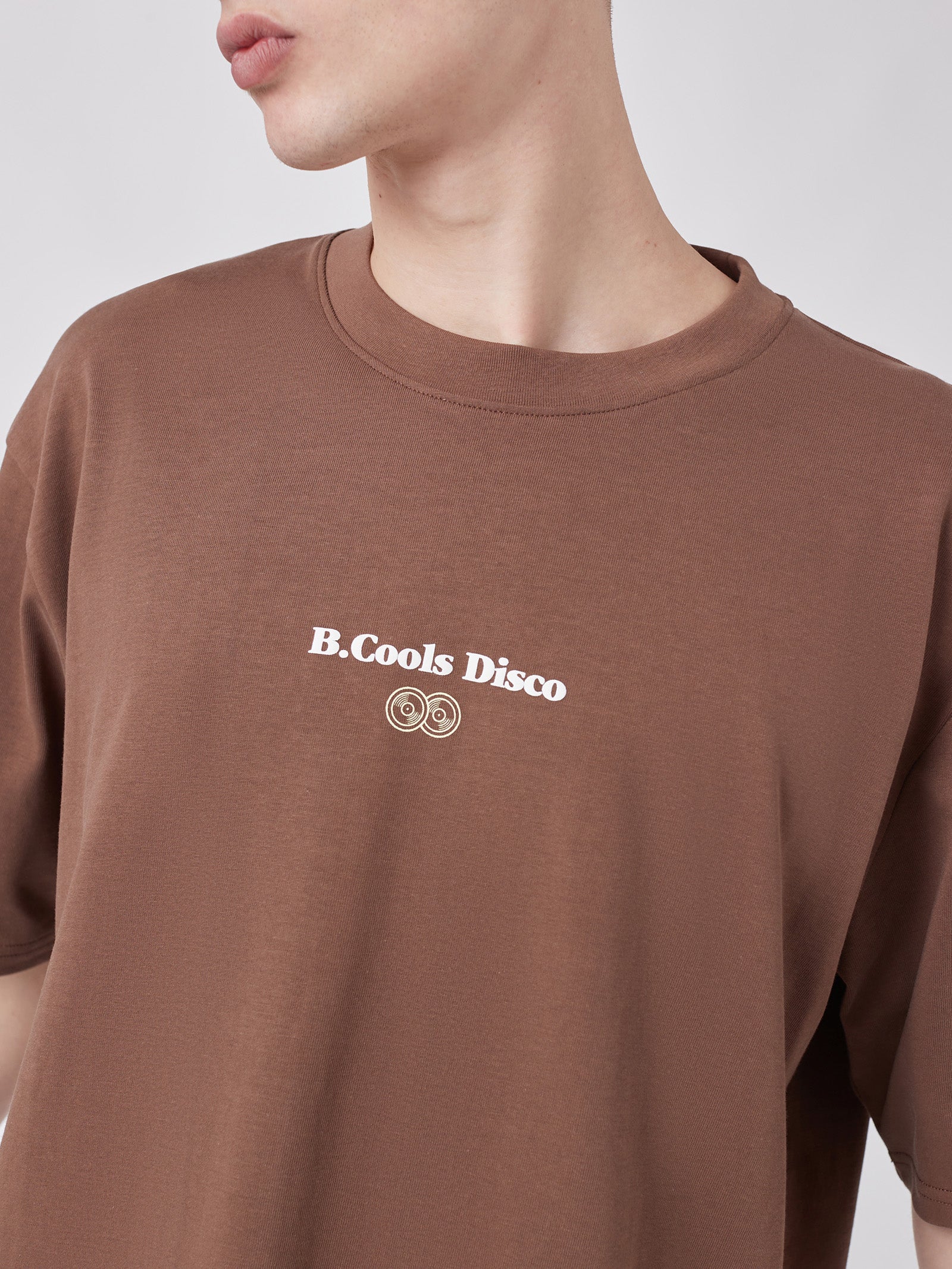 Disco Tee In Coffee