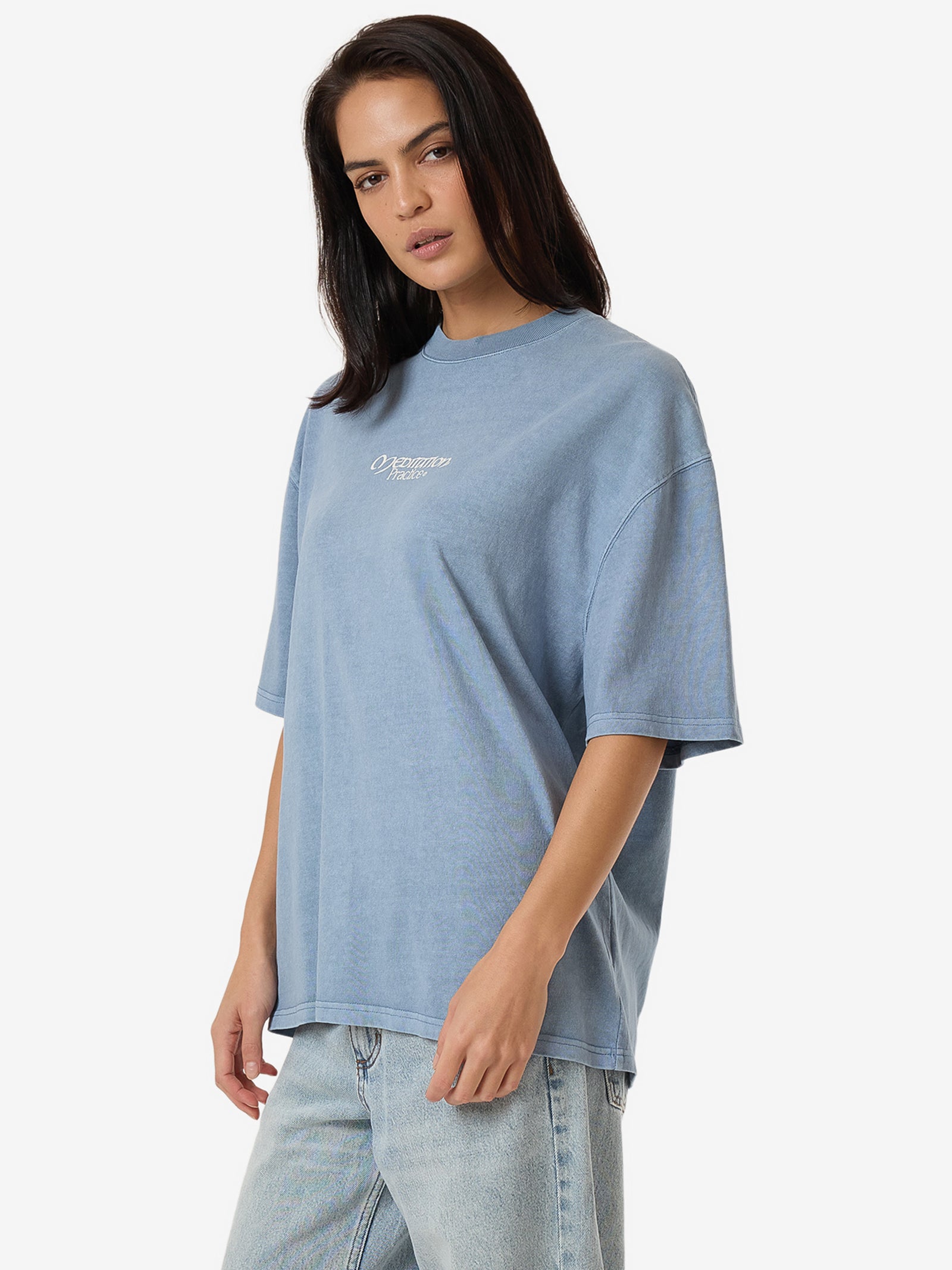 Meditation Practice Oversized Tee