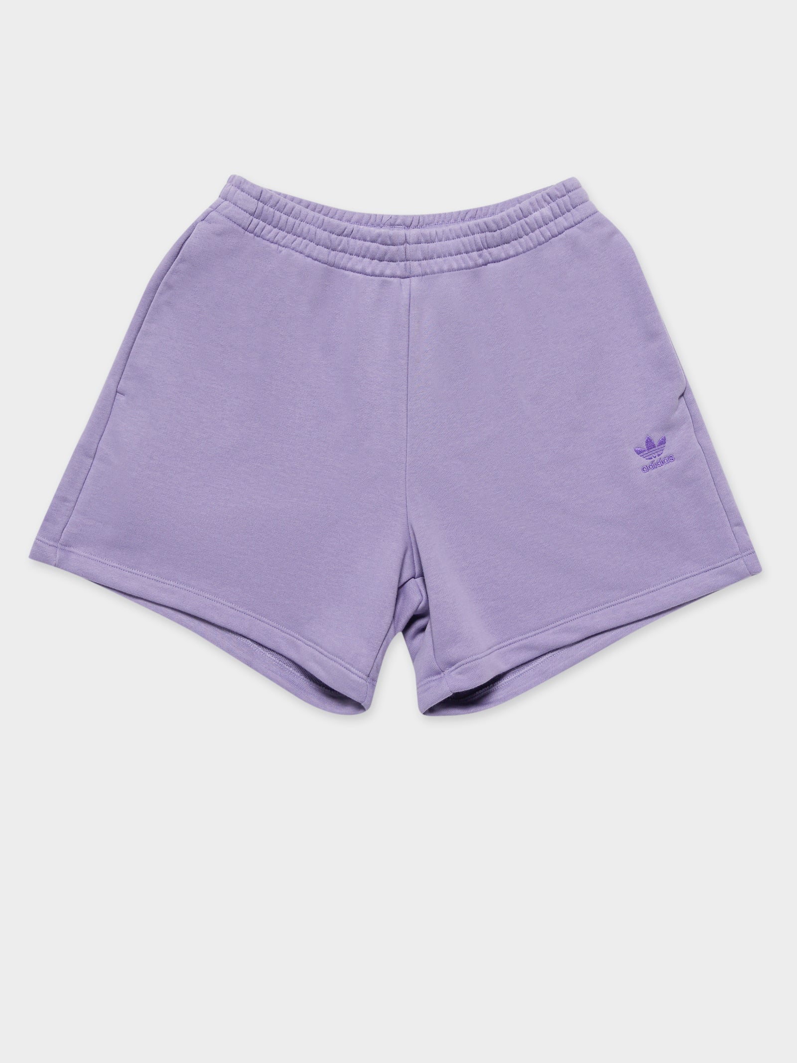 Adicolor Essentials French Terry Shorts in Magic Lilac