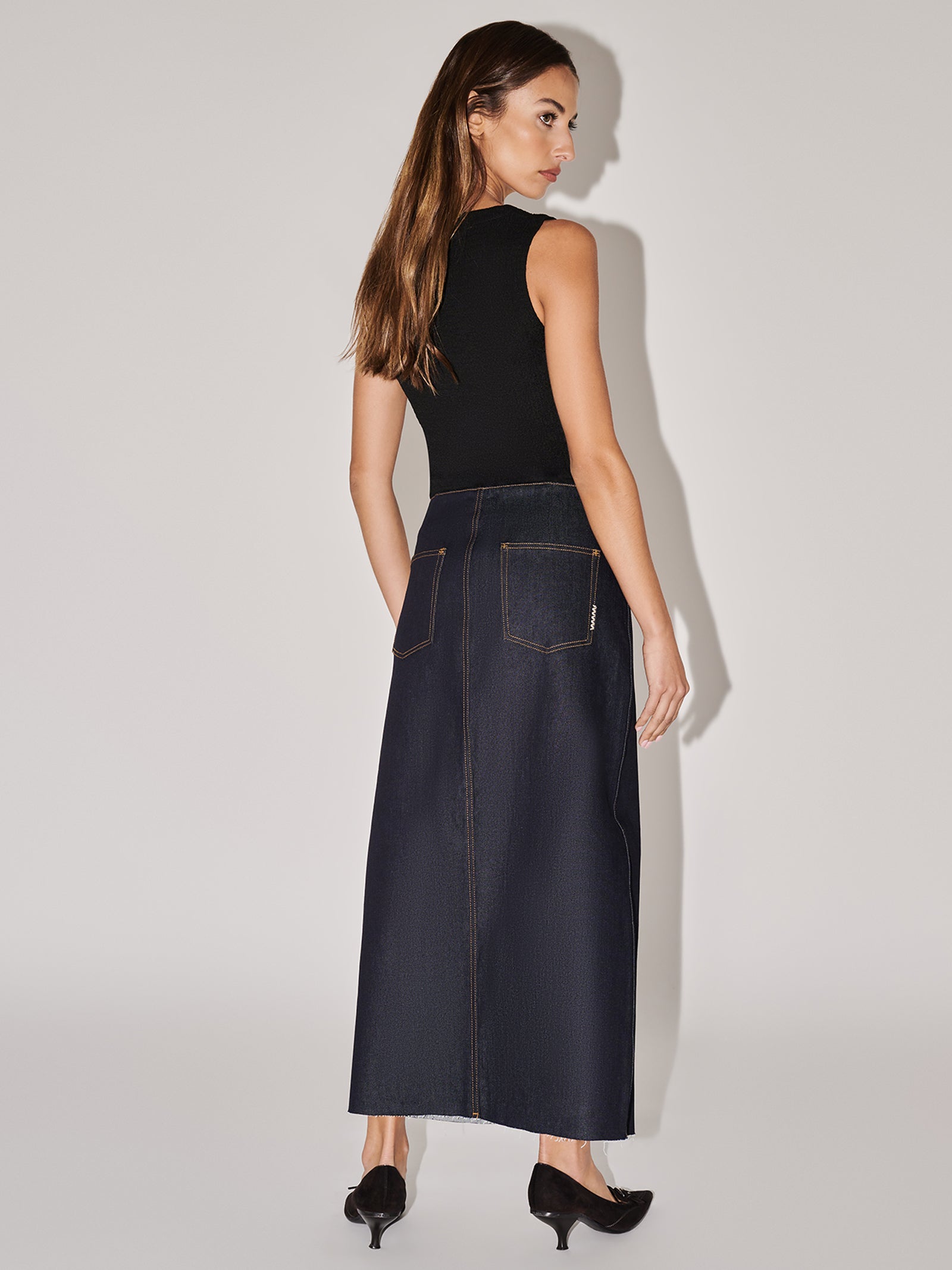 Recut Maxi Skirt Resonate