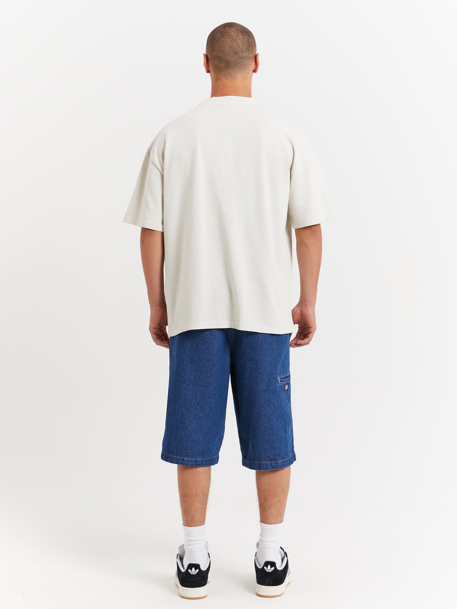 Golf Club Heavy Weight T-Shirt in Washed White