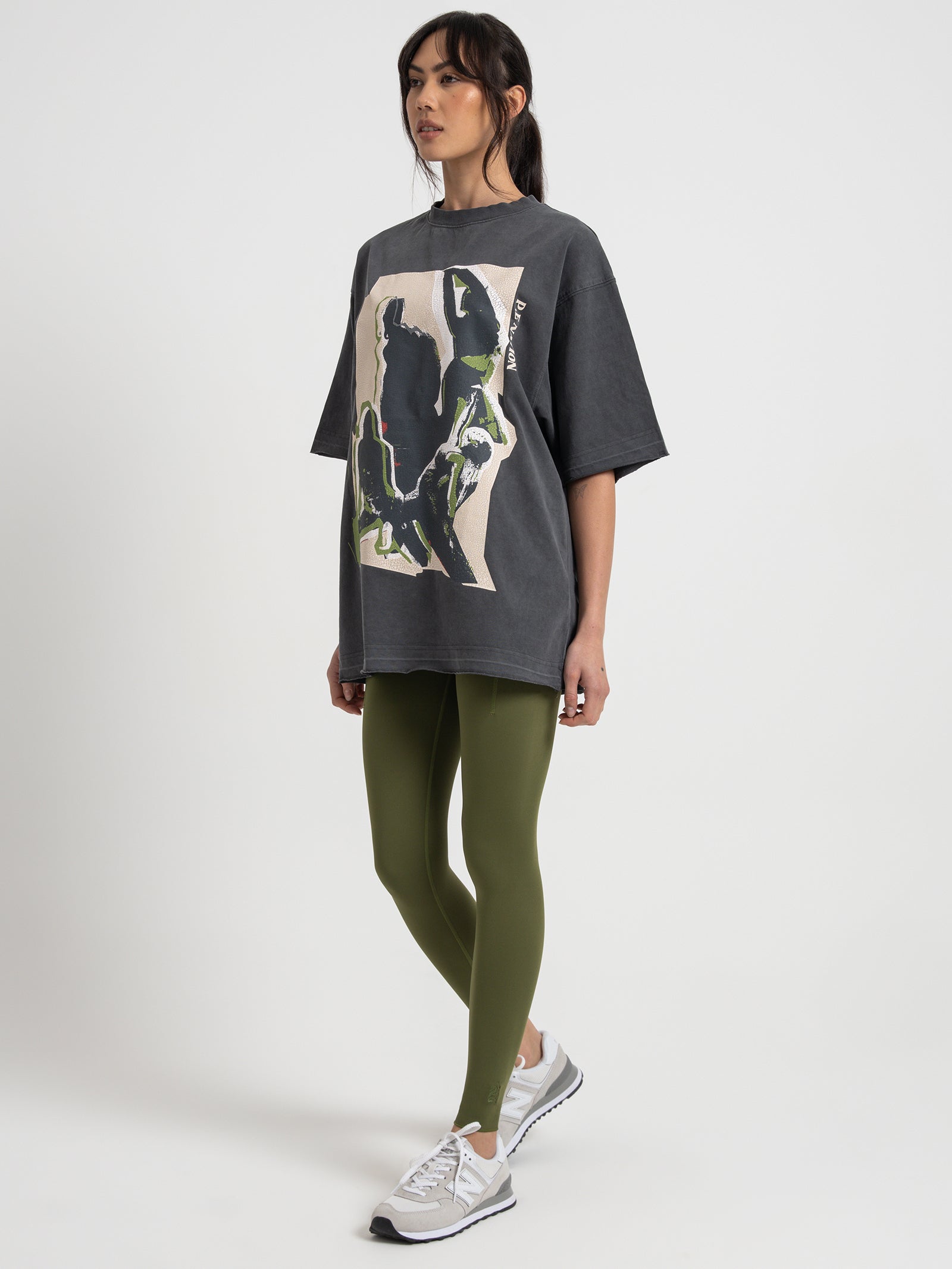 Recalibrate Leggings in Pesto Green