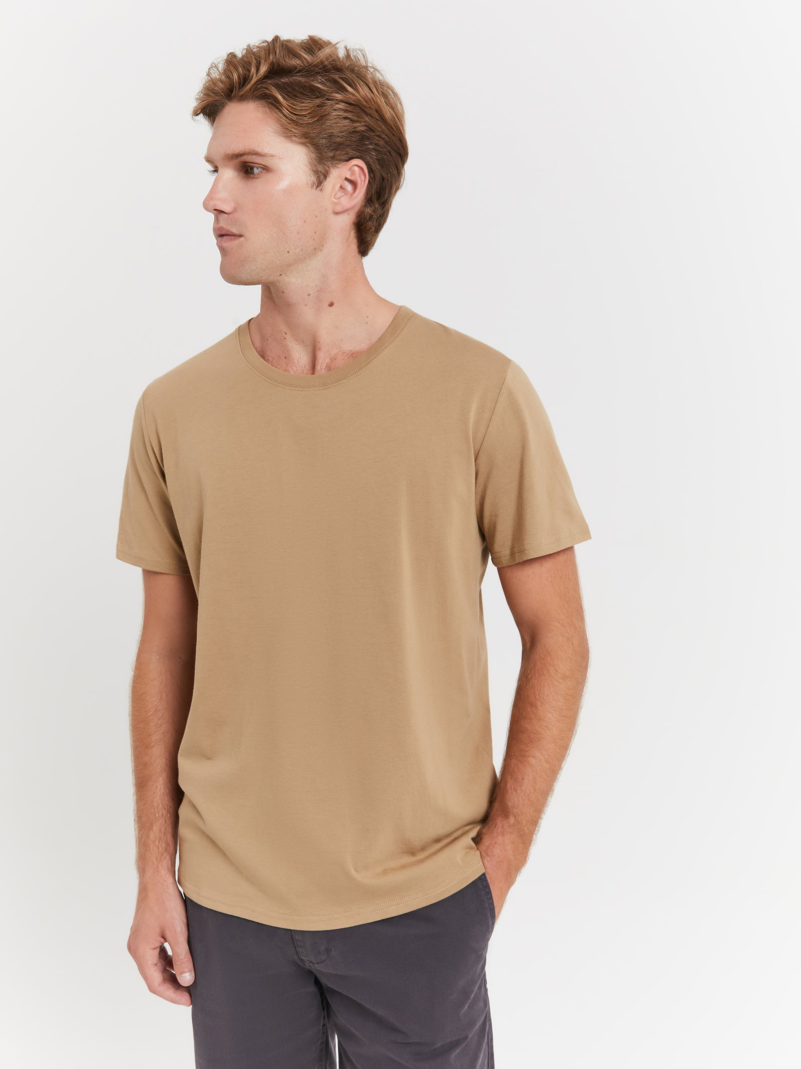 Classic T-Shirt in Creme