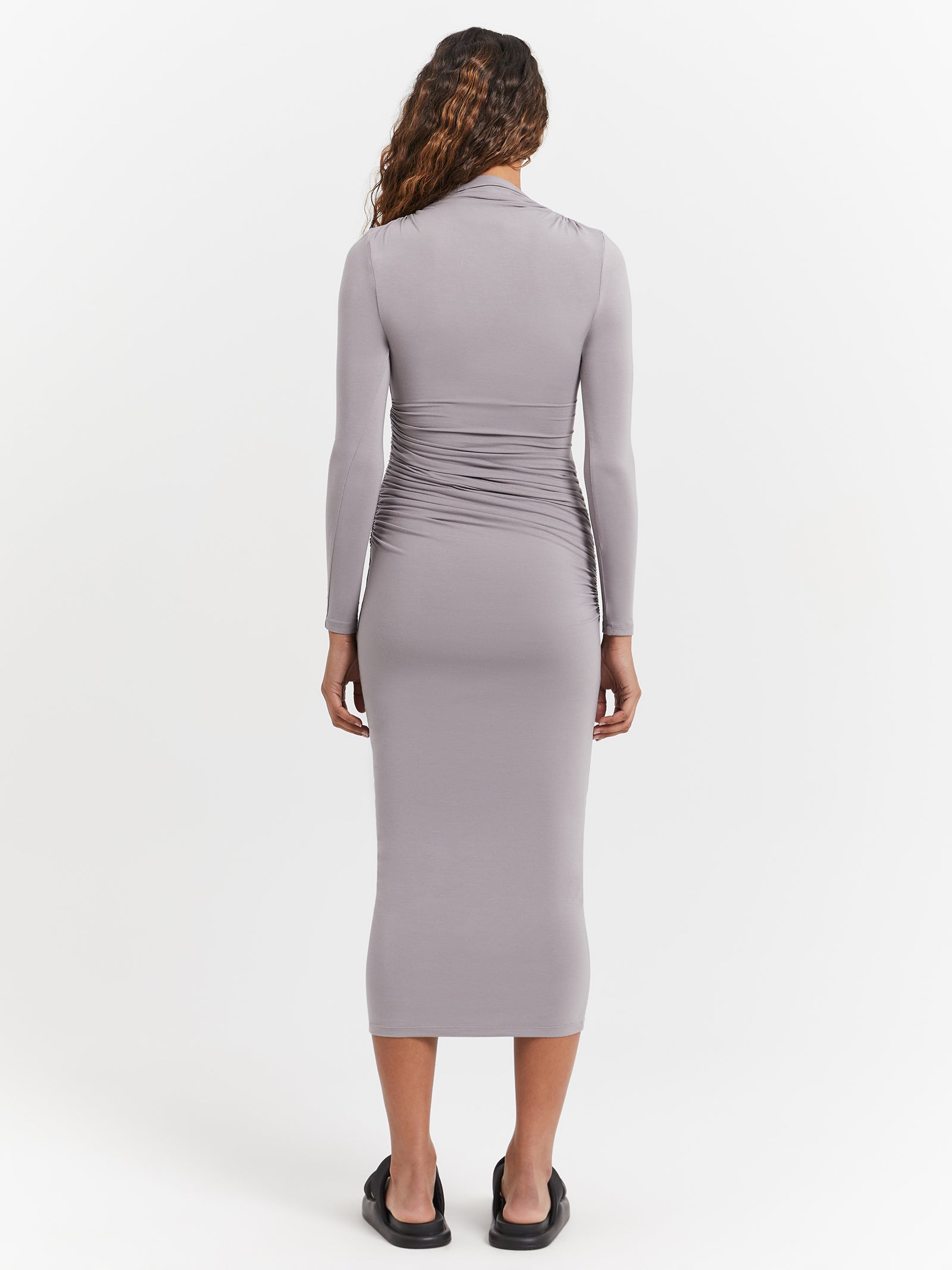 Chesah Dress in Grey