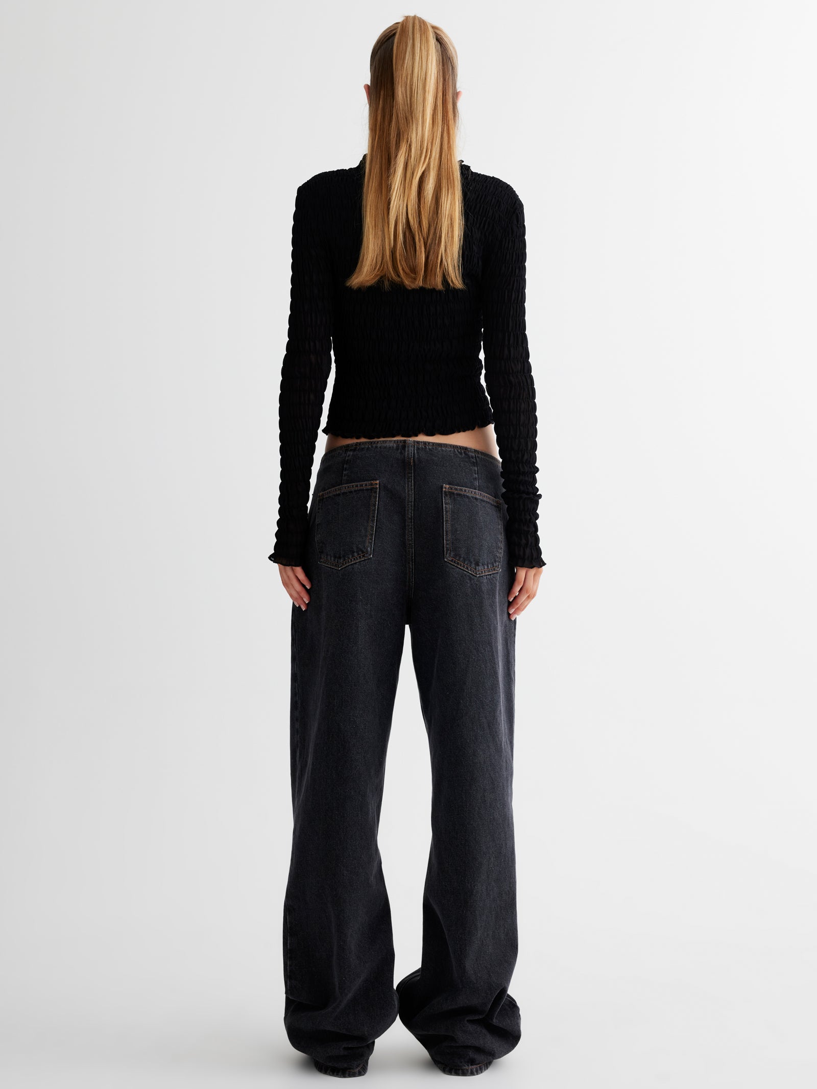 Practical Magic Jeans in Charcoal Denim