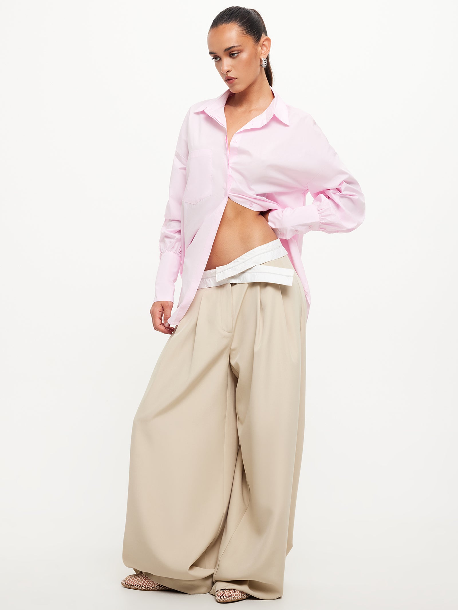 Desire Pants in Oyster