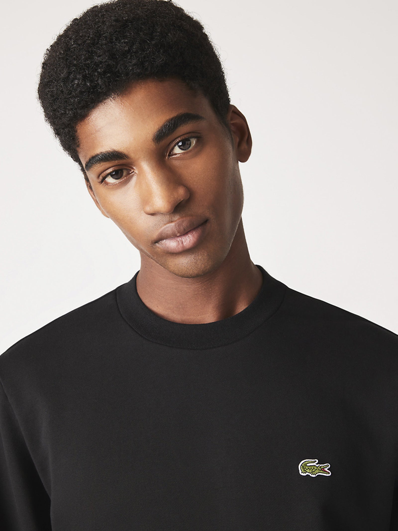 Essential NB Crew Neck Sweat in Black