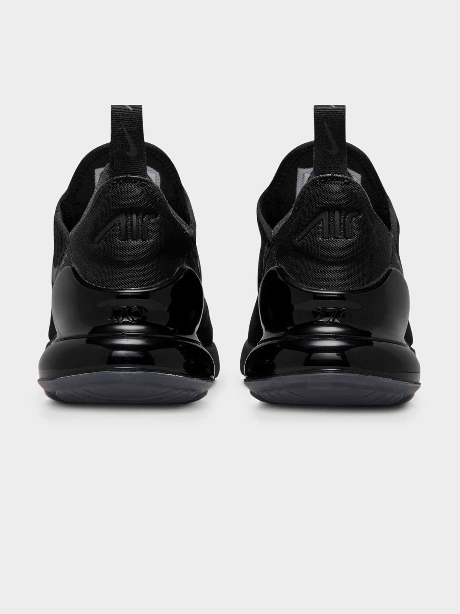 Womens Nike Air Max 270 Sneakers in Black/Black