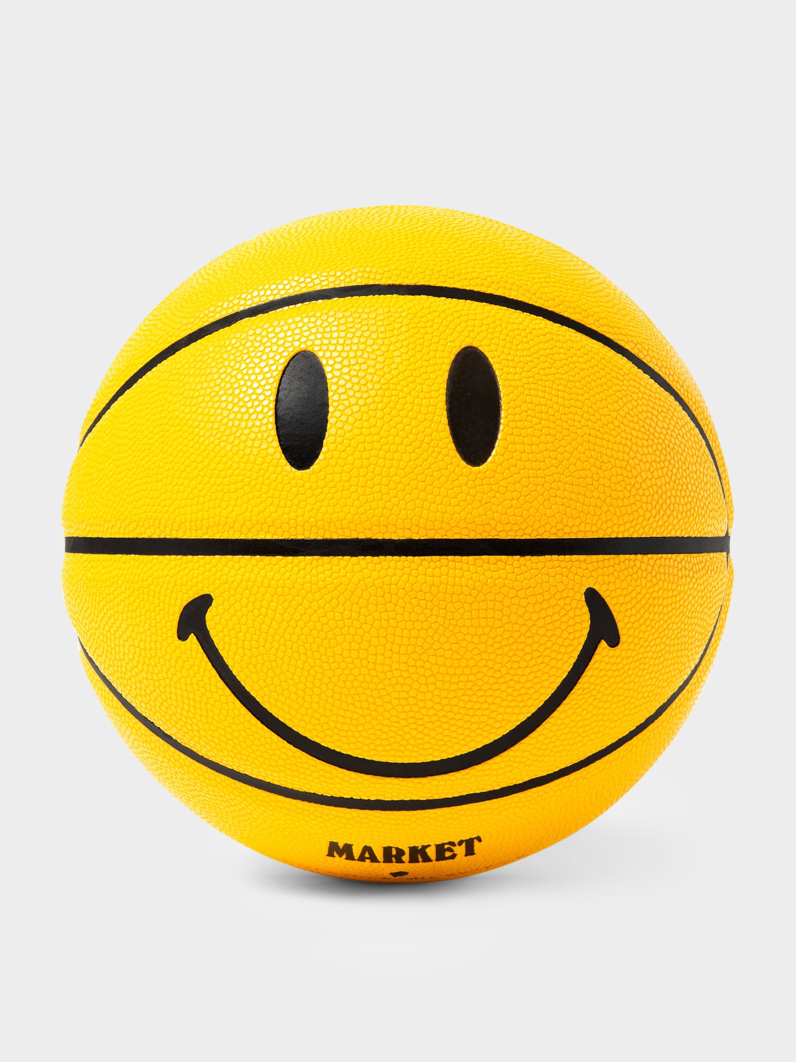 Smiley Basketball in Yellow