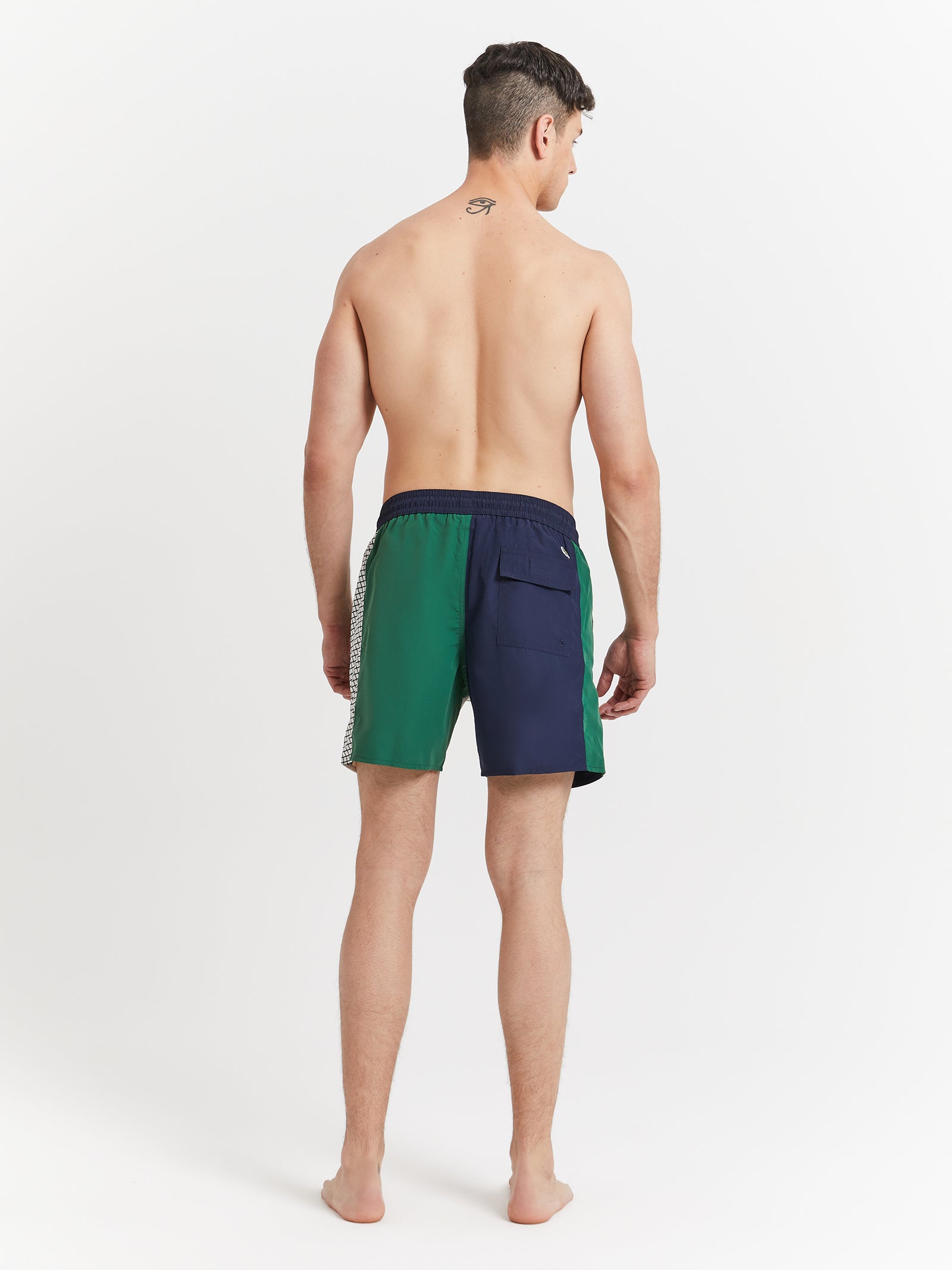 Neo Heritage Le Club Swim Shorts in Navy