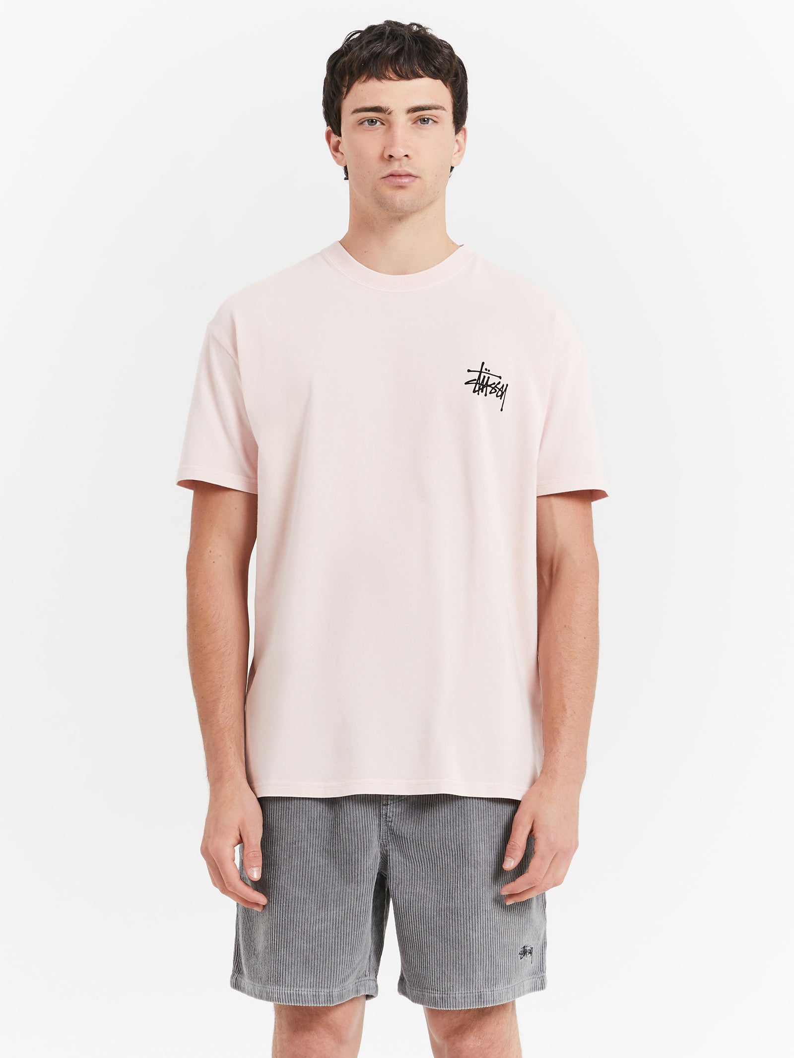 Dionysos Heavyweight T-Shirt in Pigment Washed Pink