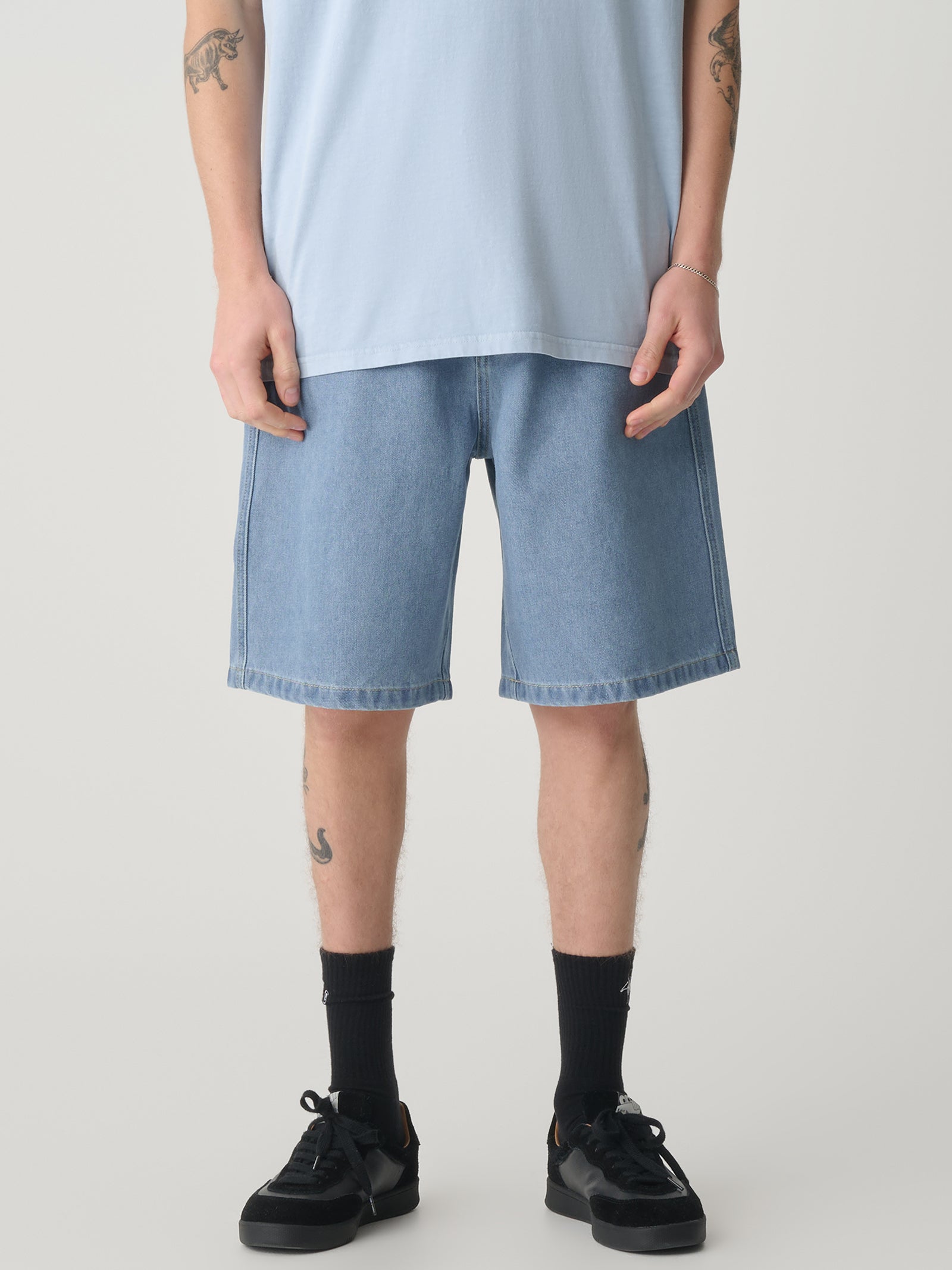 Denim Standard Short - Mid Blue