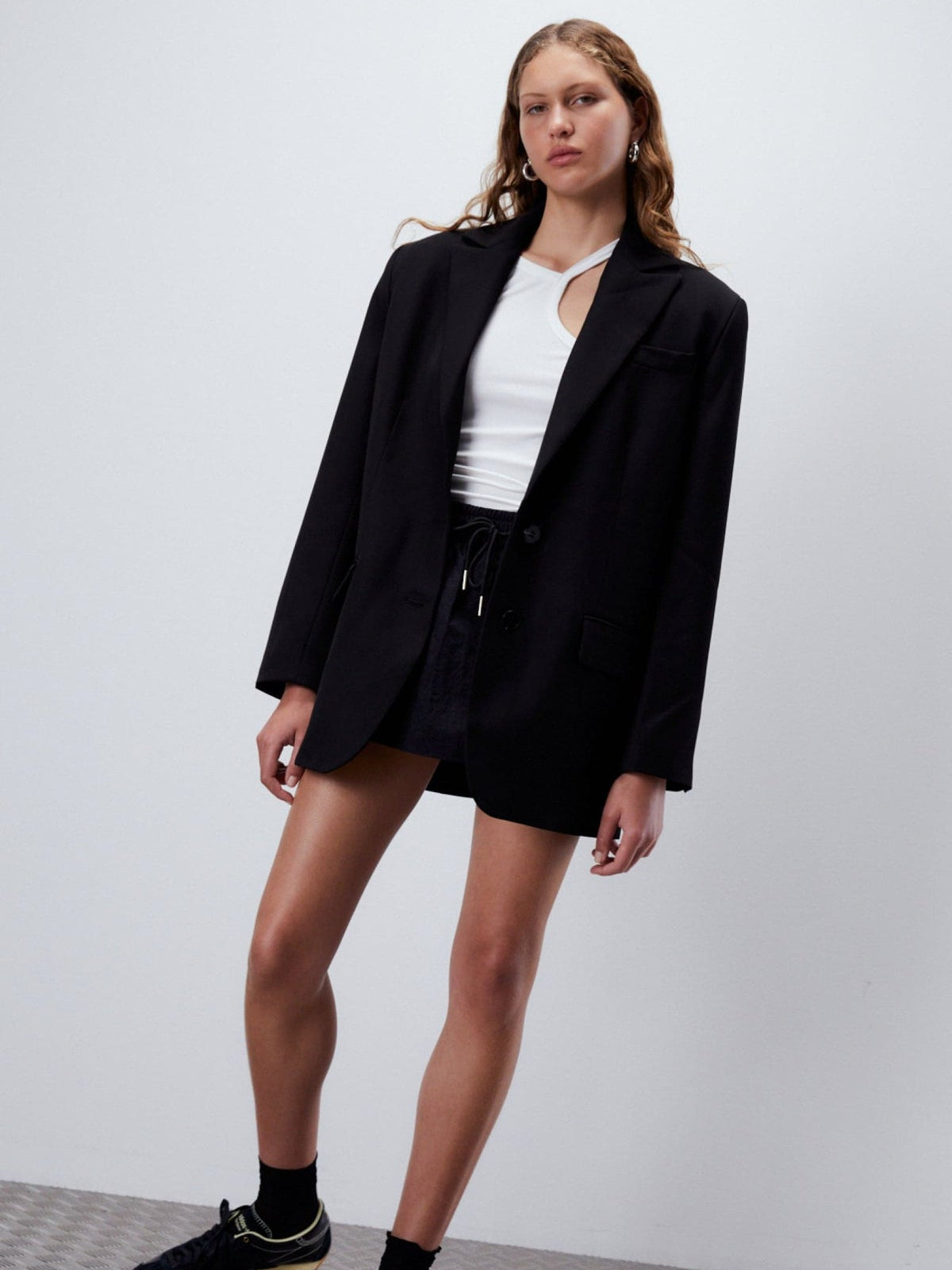 Jonah Oversized Blazer in Black