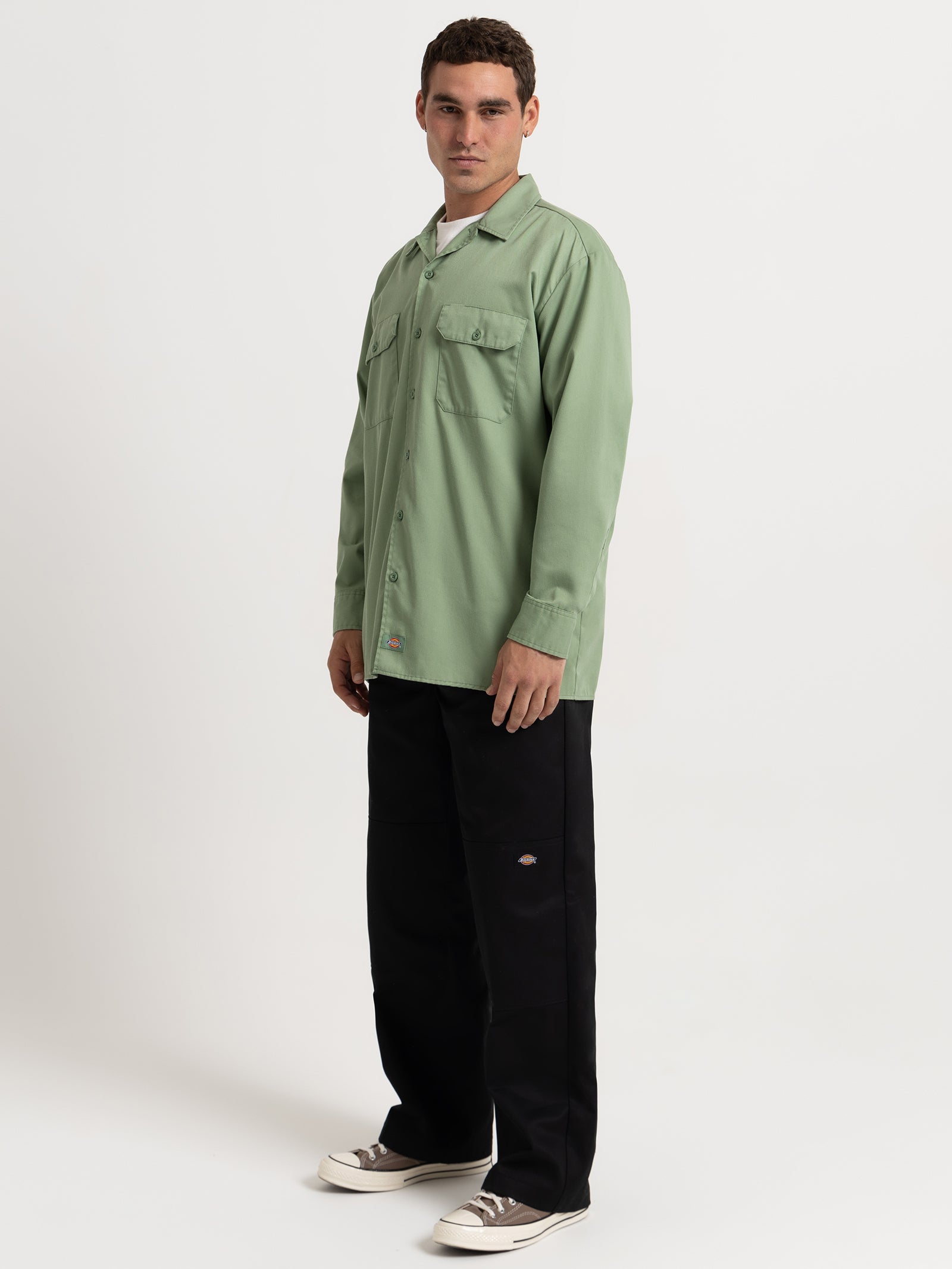 574 Long Sleeve Shirt in Jade