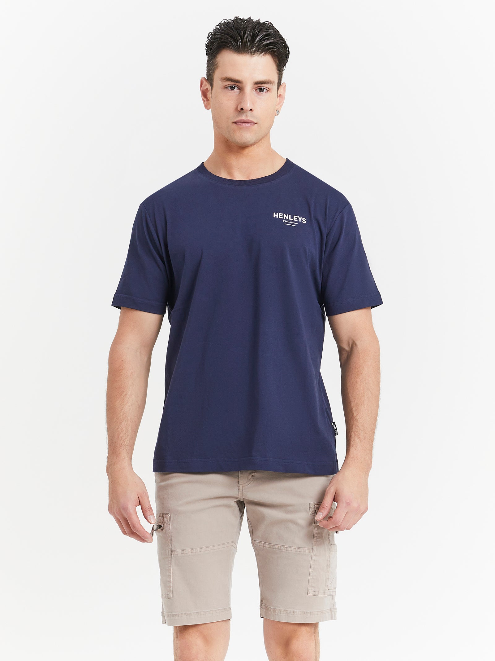 Contender T-Shirt in Navy