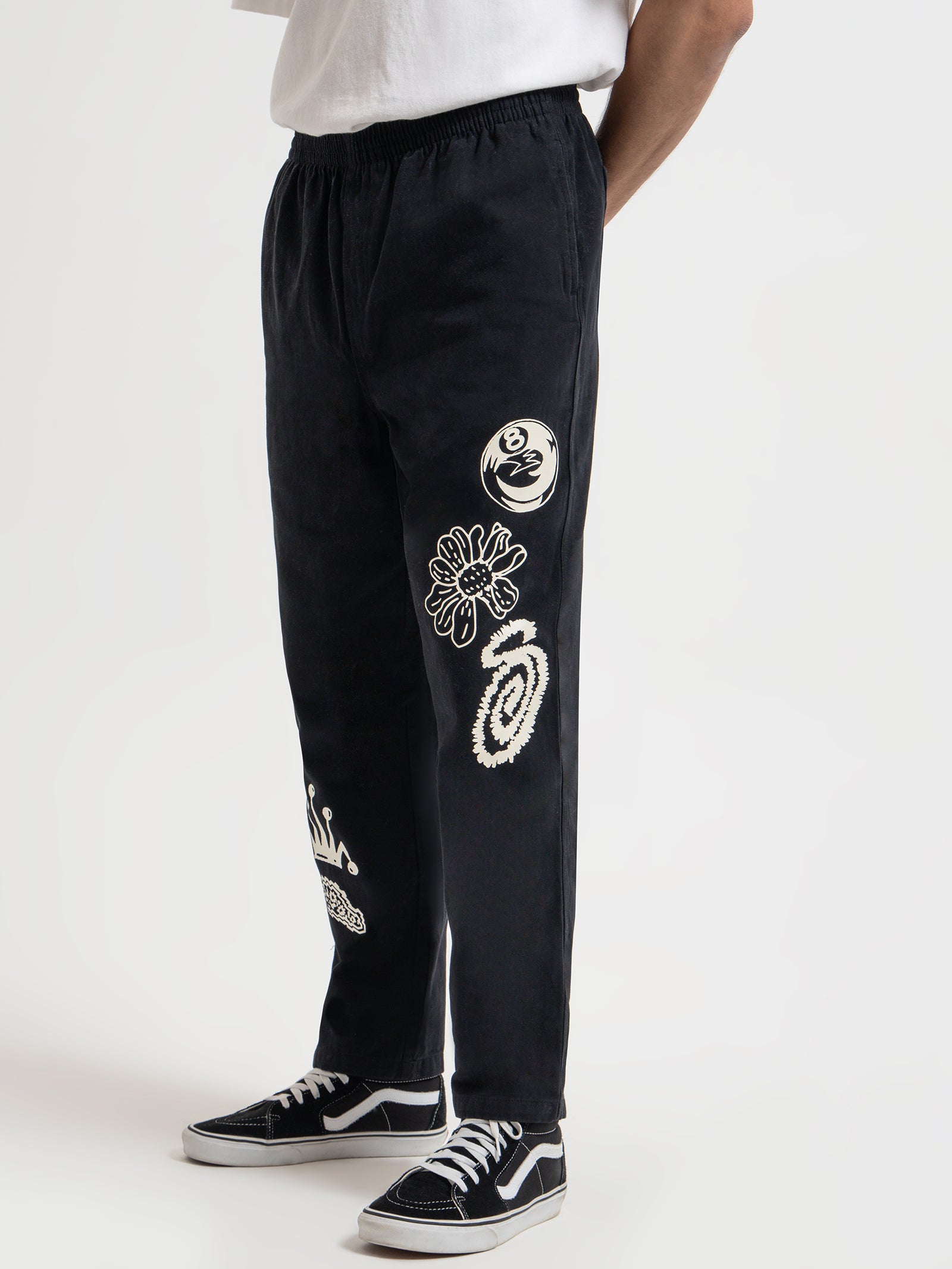 Noma Icon Beachpants in Washed Black