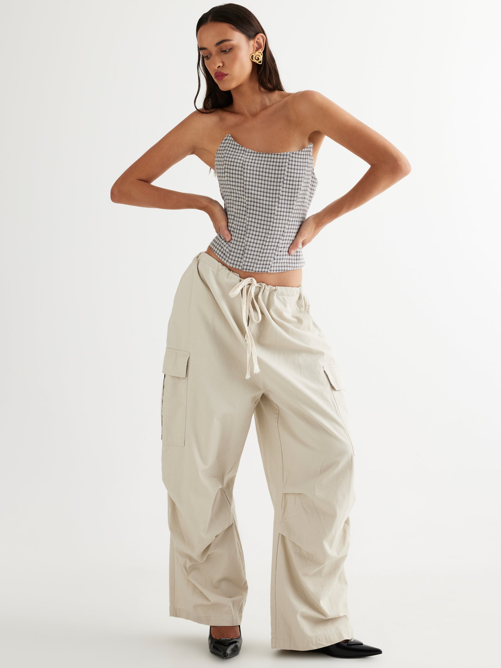 Utility Pants in Stone