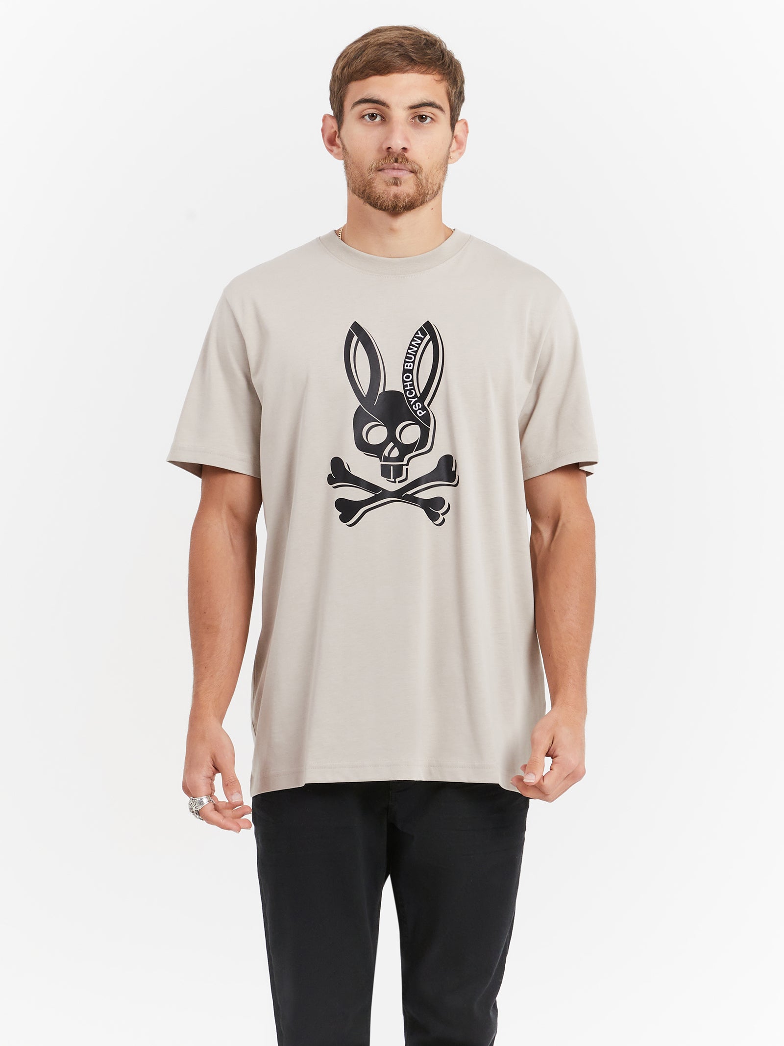 Serge Graphic T-Shirt in Sandstone