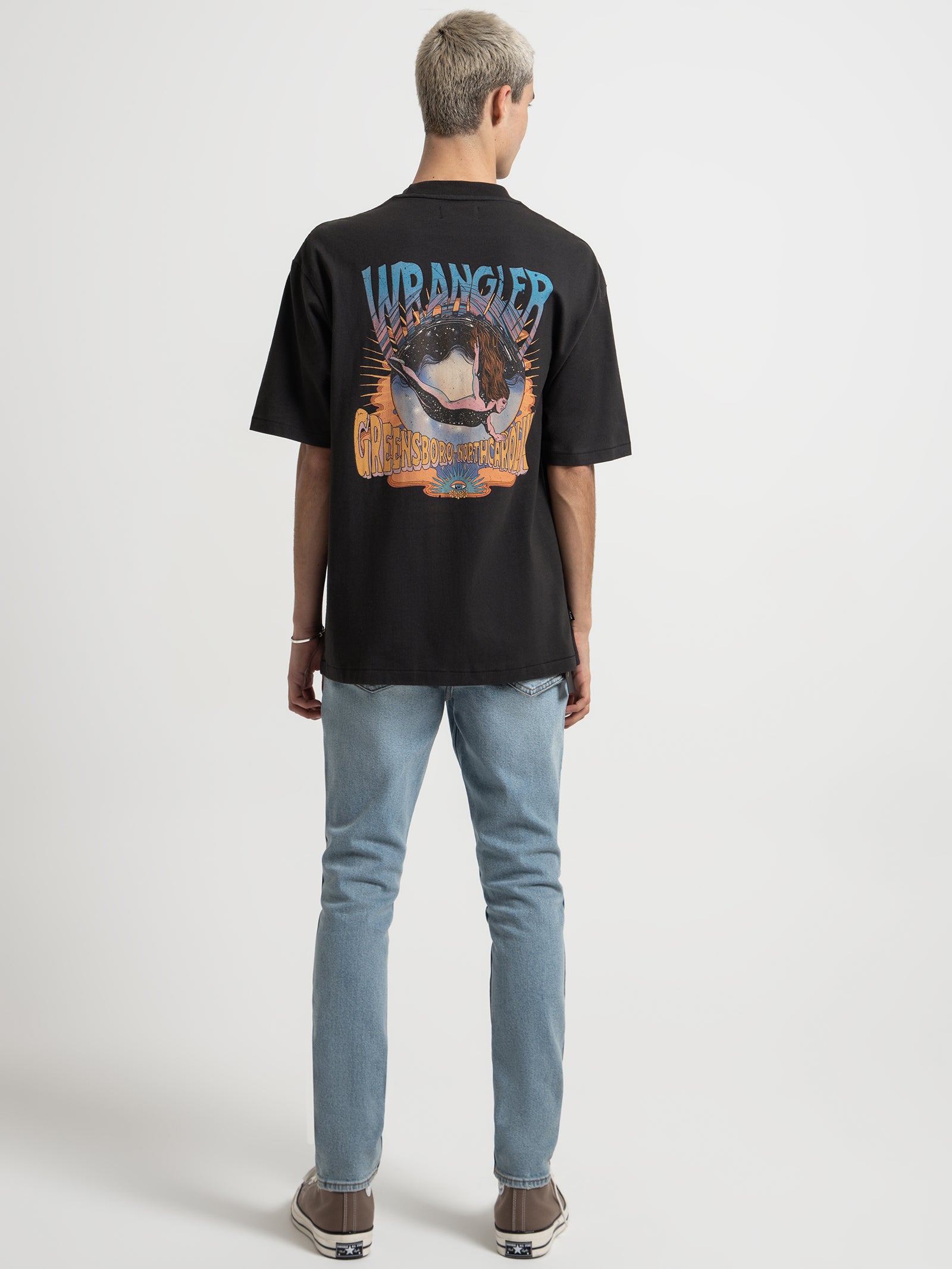 Transcending Slacker T-Shirt in Black