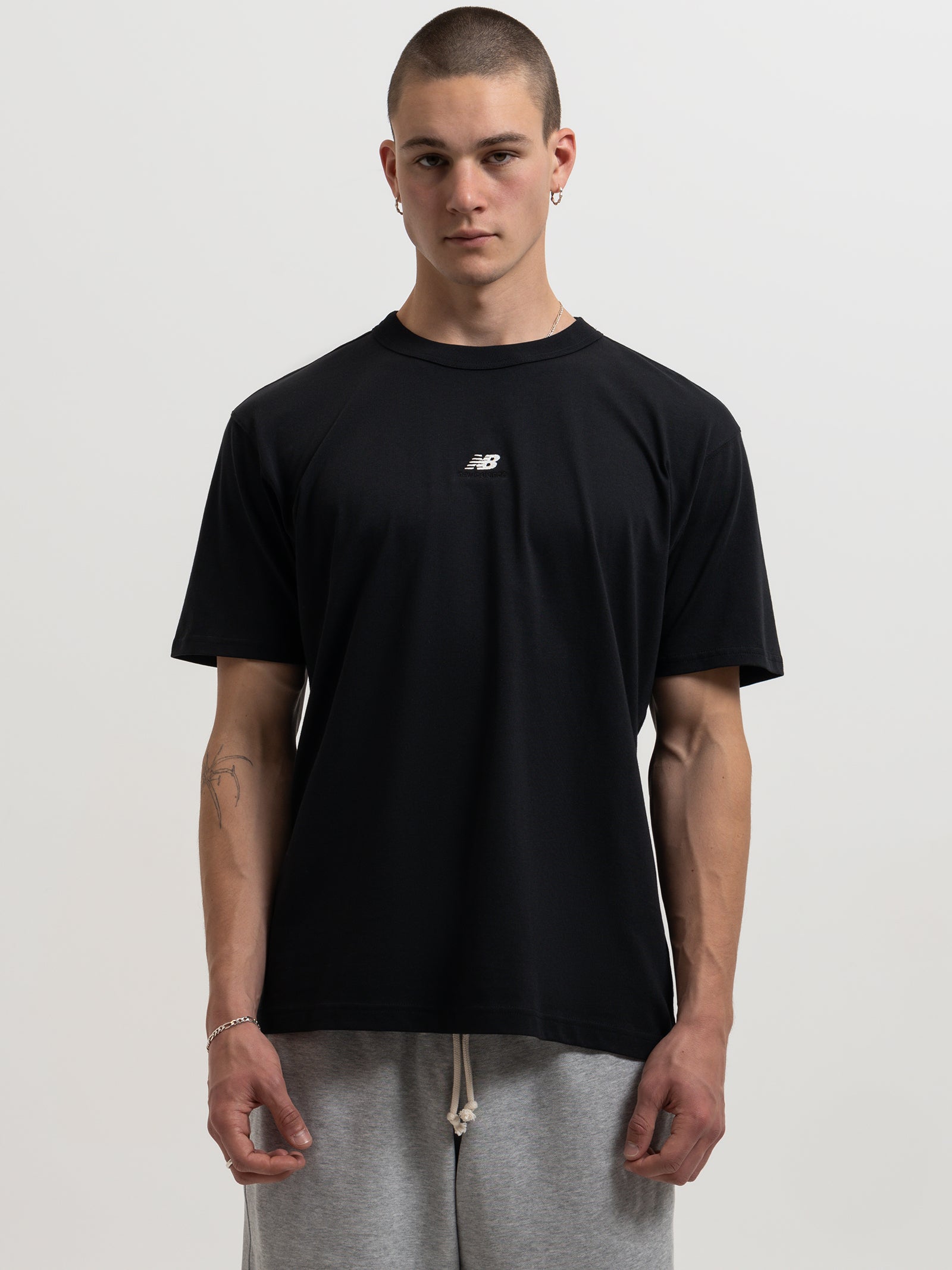 Athletics Remastered T-Shirt in Black