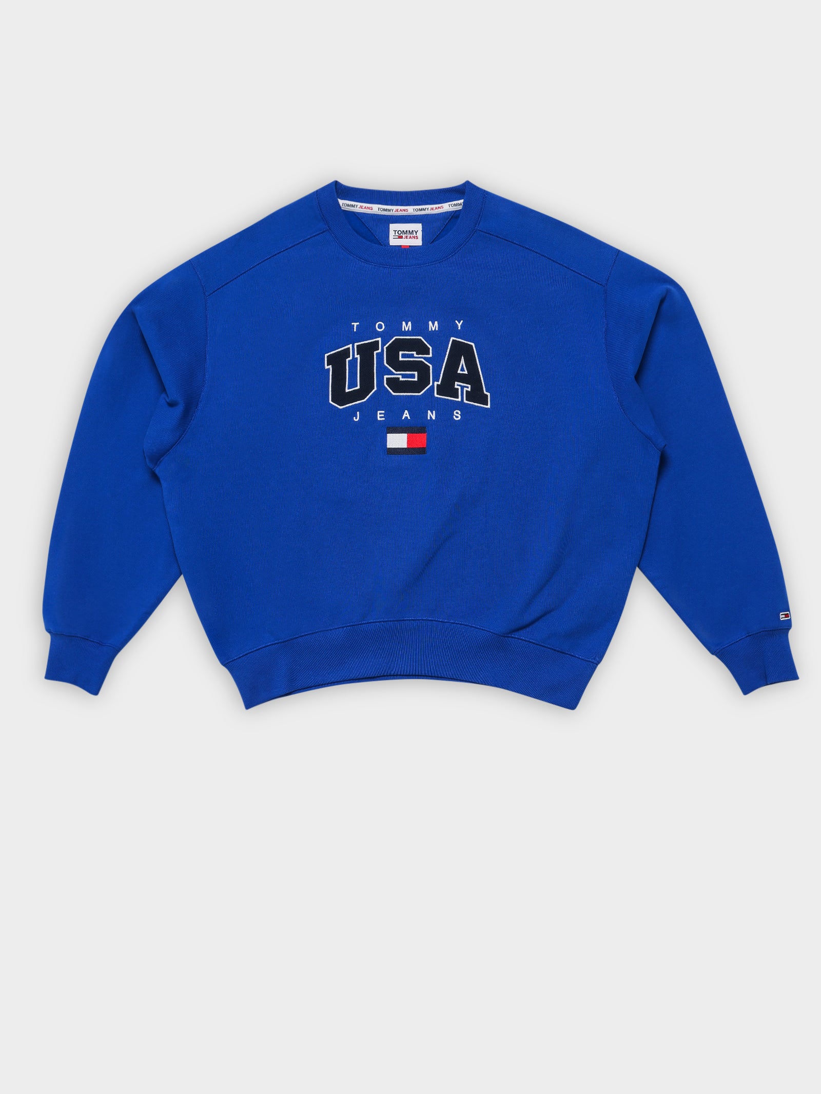 Modern Logo Sport USA Sweatshirt in Ultrablue