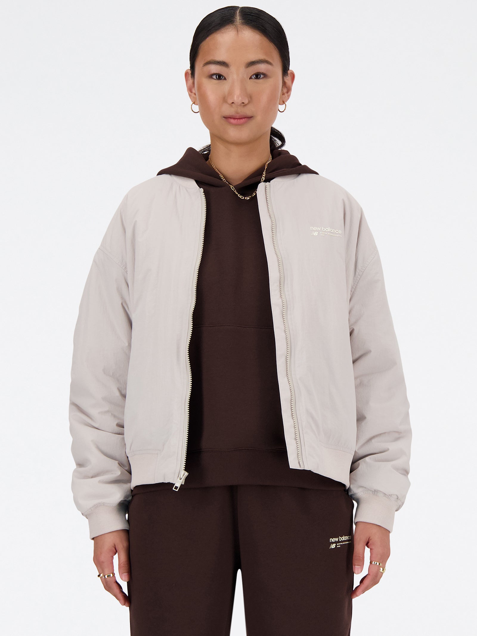 Linear Heritage Woven Bomber Jacket