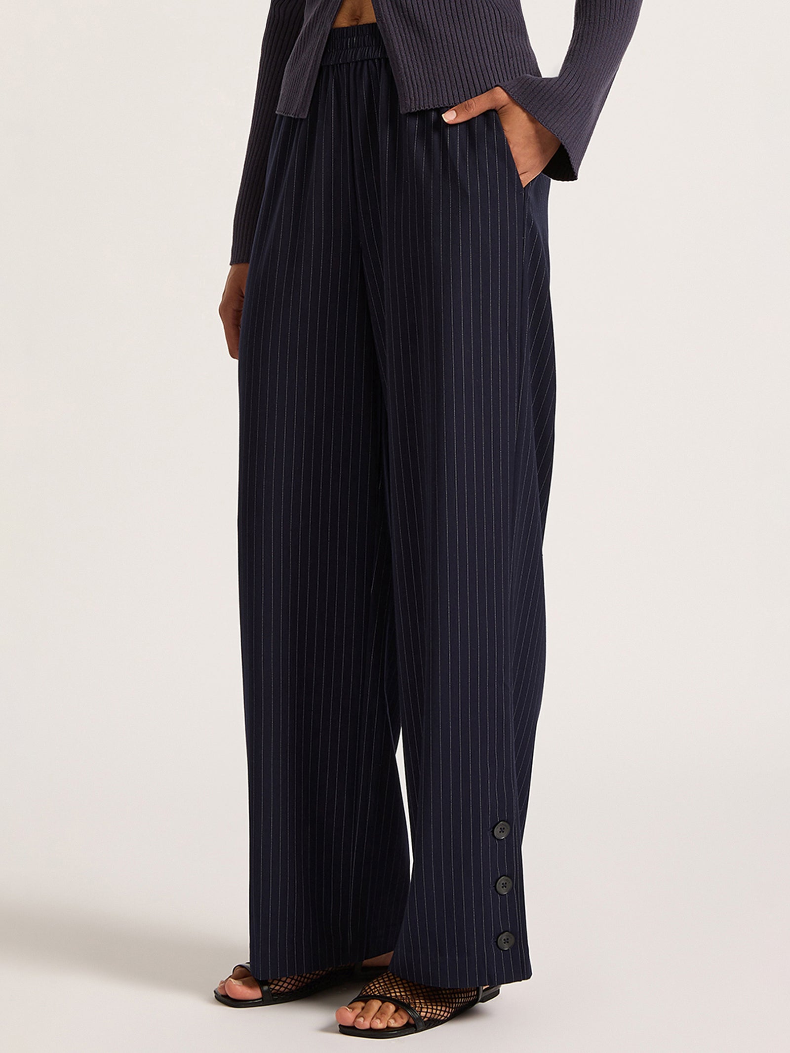 Bailey Pinstripe Pants