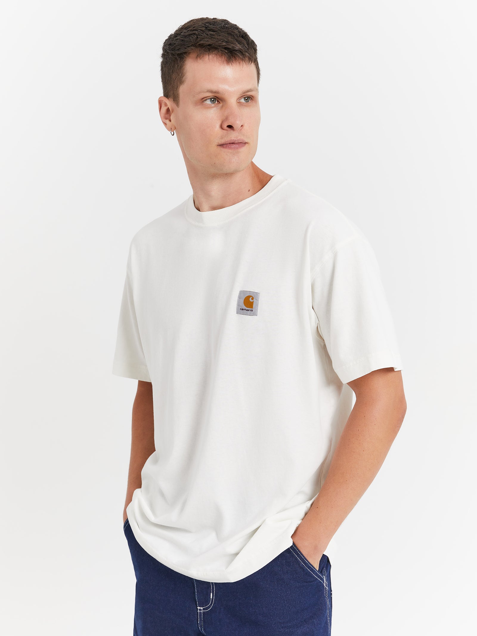 Nelson T-Shirt in Wax White