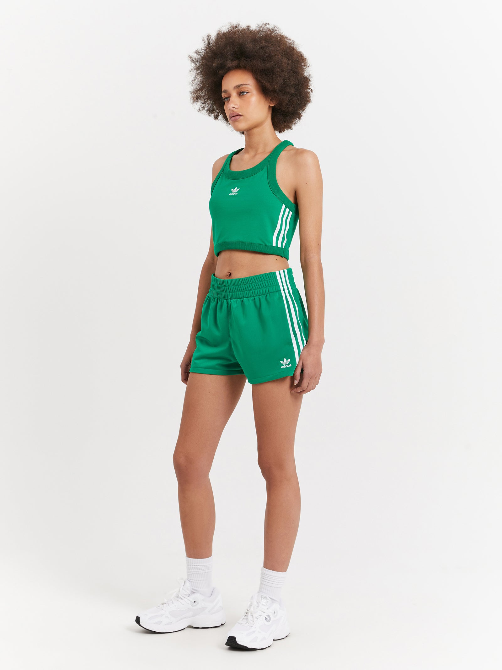 Adicolor Classics Three Stripes Tank Top in Green