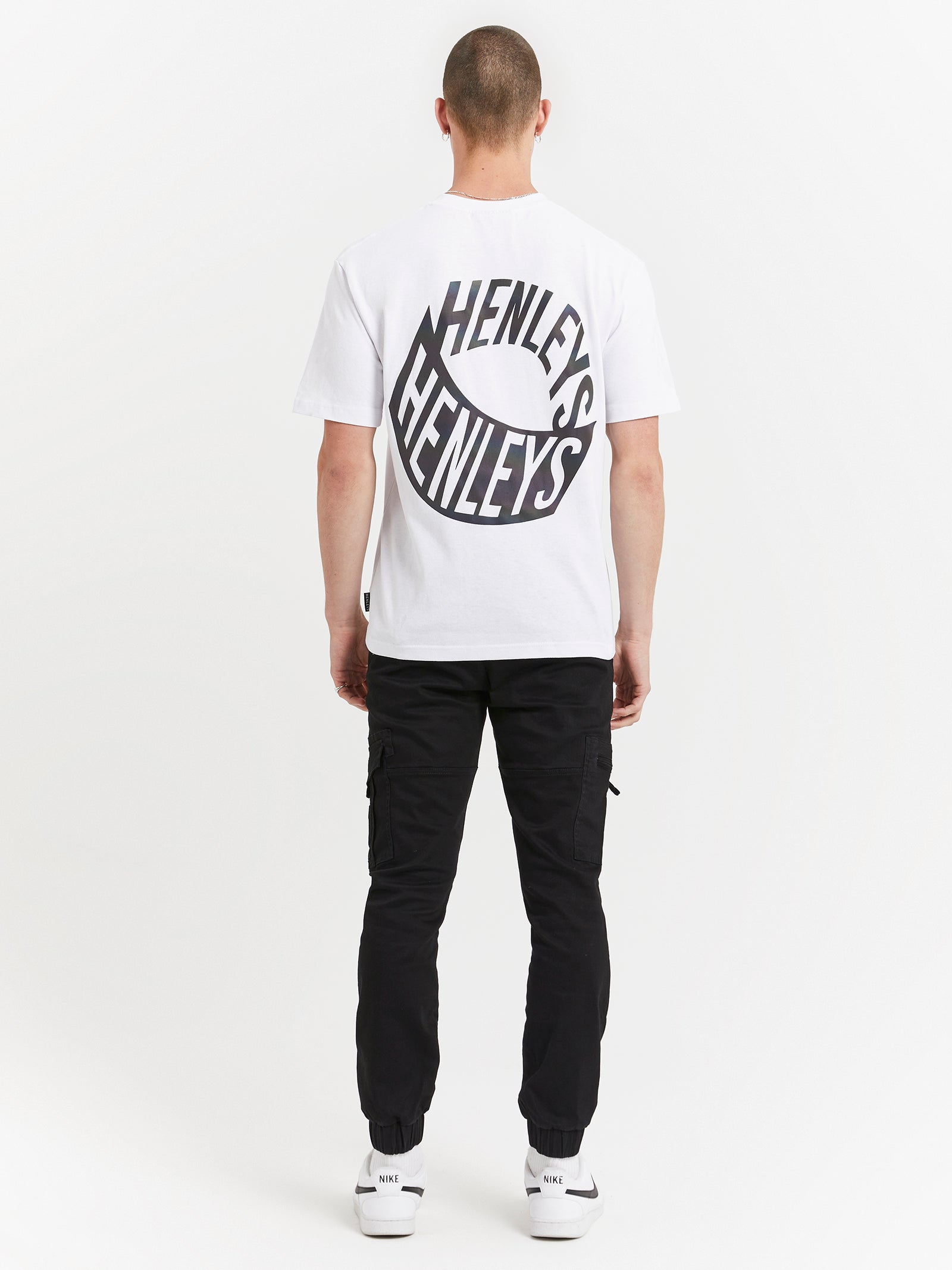 Rings Reflective T-Shirt in White