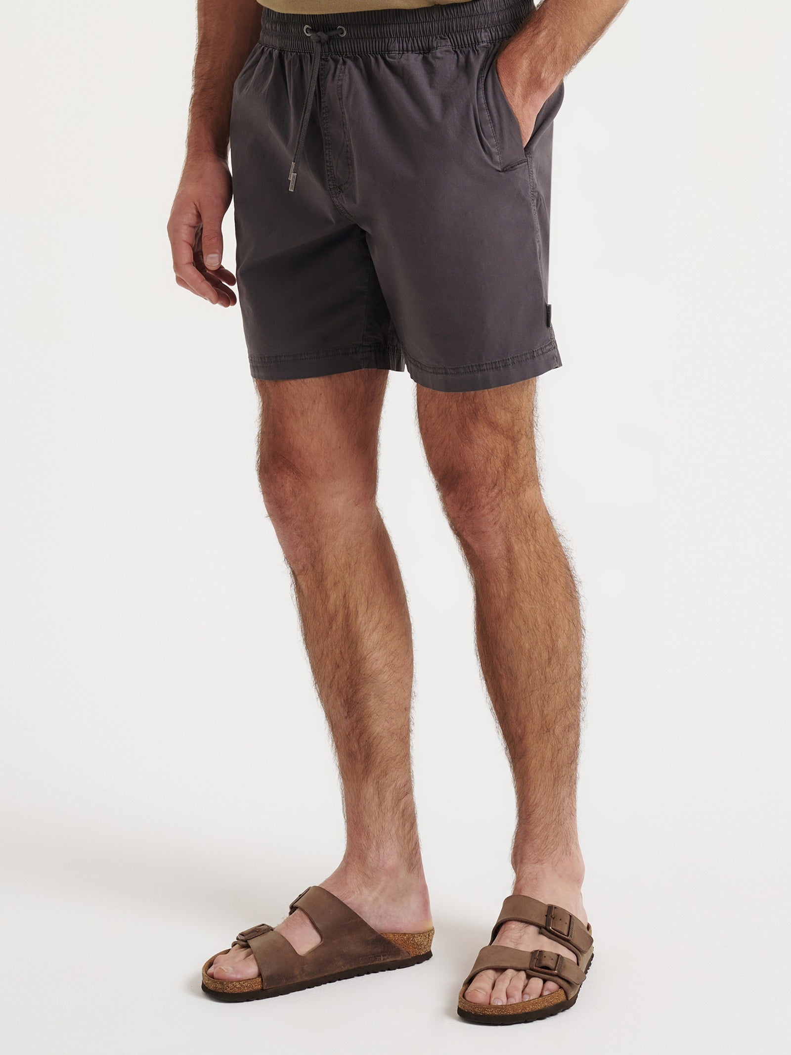 Kiran Swim Shorts in Coal