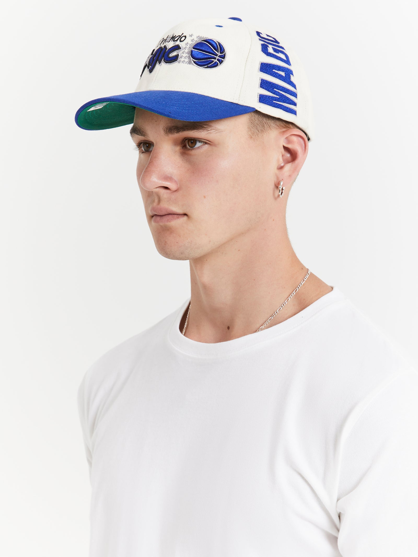 Side Sweep Deadstock Cap in White