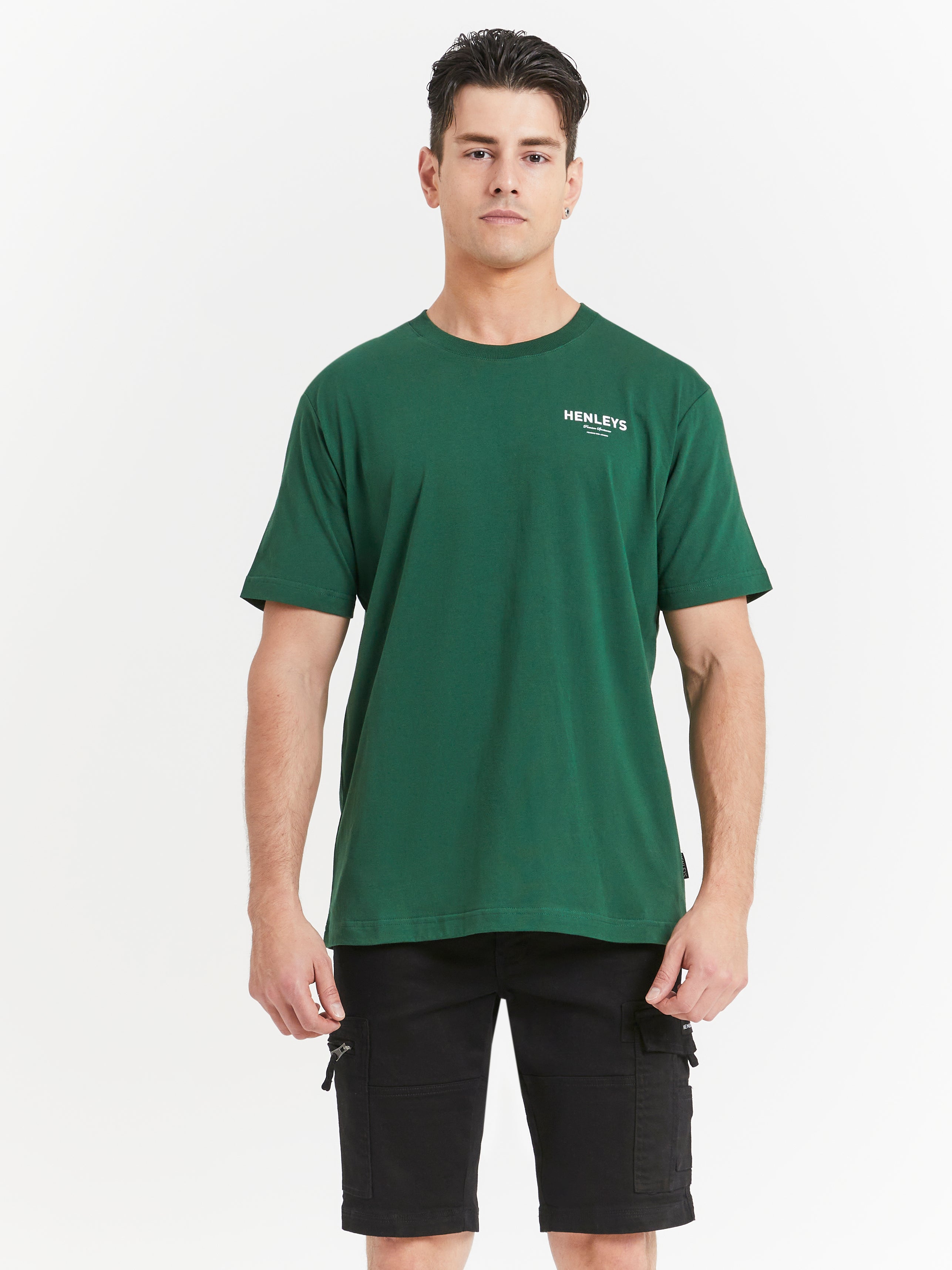 Contender T-Shirt in Military Green