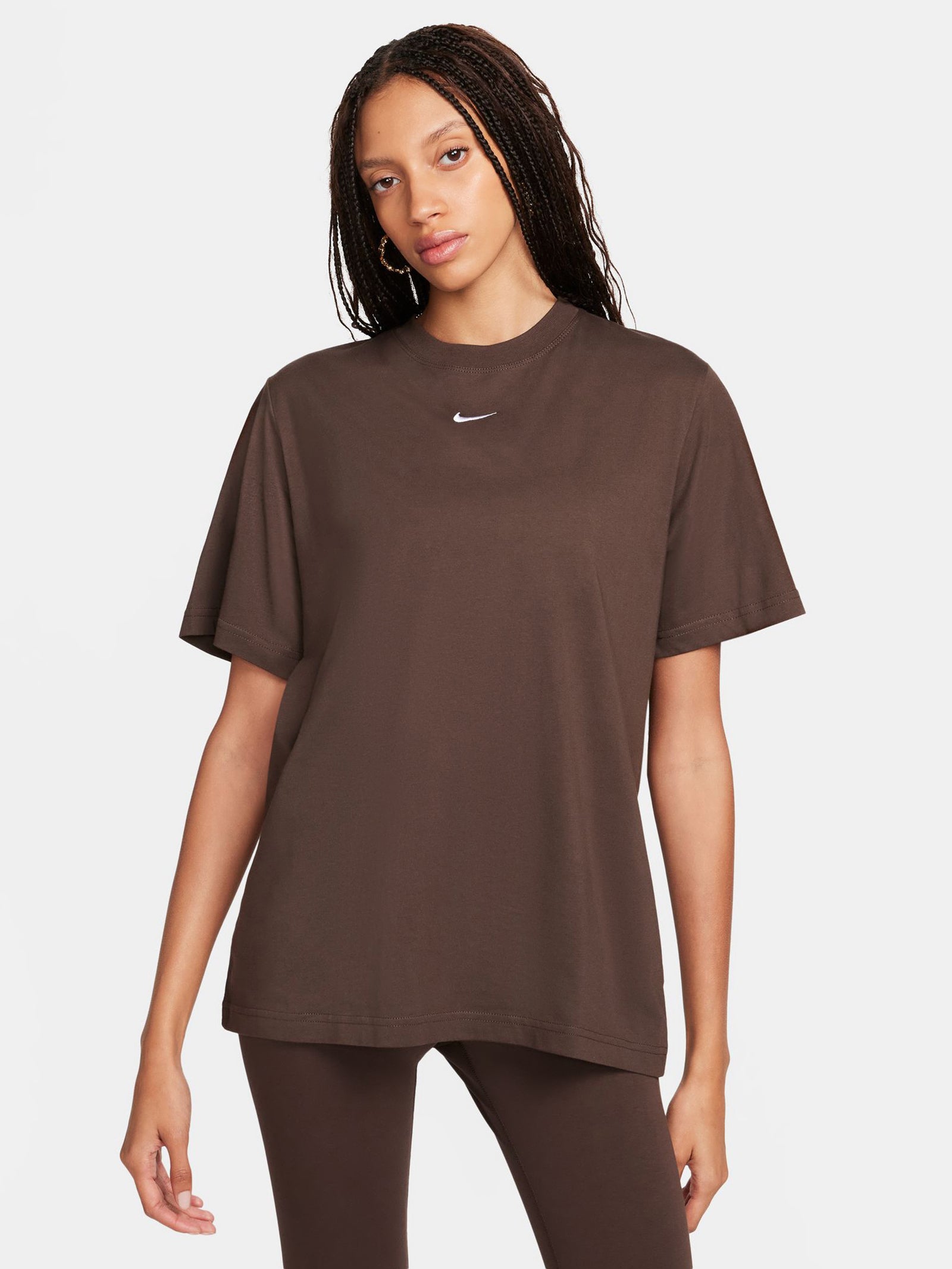 Sportswear T-Shirt in Baroque Brown